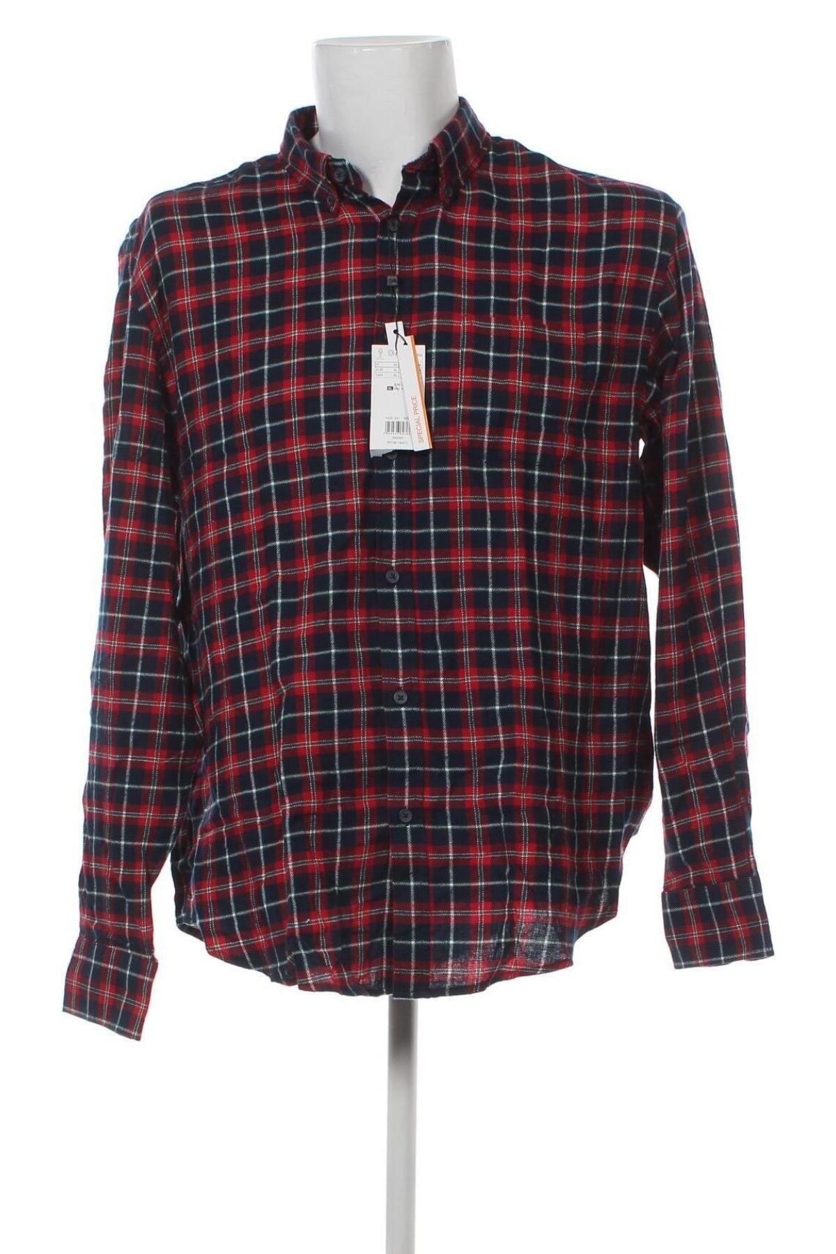 Ανδρικό πουκάμισο Oviesse, Μέγεθος XL, Χρώμα Πολύχρωμο, Τιμή 11,86 €