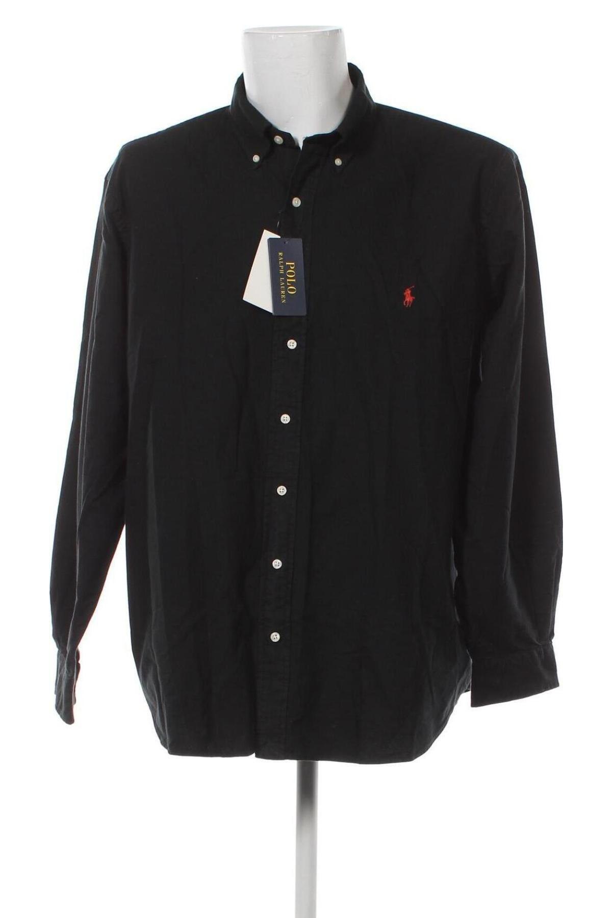 Ανδρικό πουκάμισο Polo By Ralph Lauren, Μέγεθος XL, Χρώμα Μαύρο, Τιμή 80,31 €
