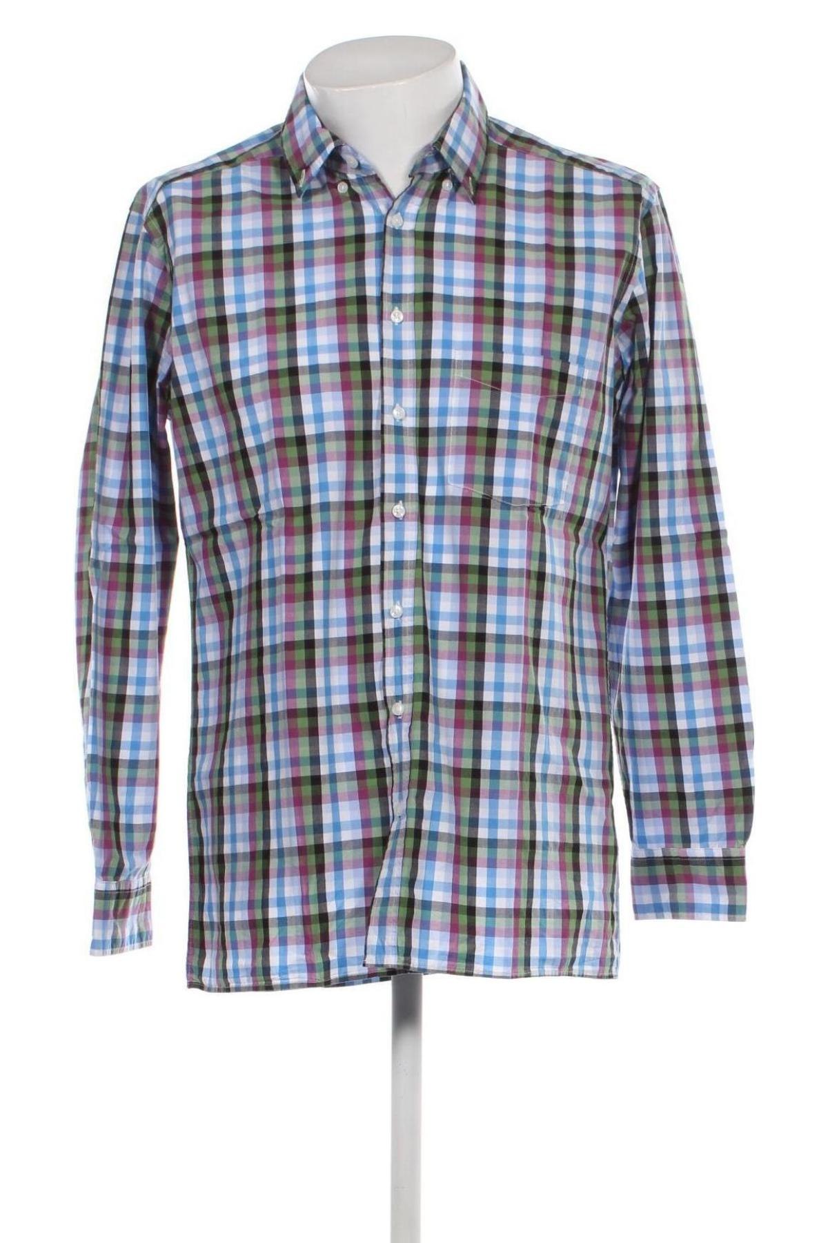 Ανδρικό πουκάμισο Strokesman's, Μέγεθος L, Χρώμα Πολύχρωμο, Τιμή 14,85 €