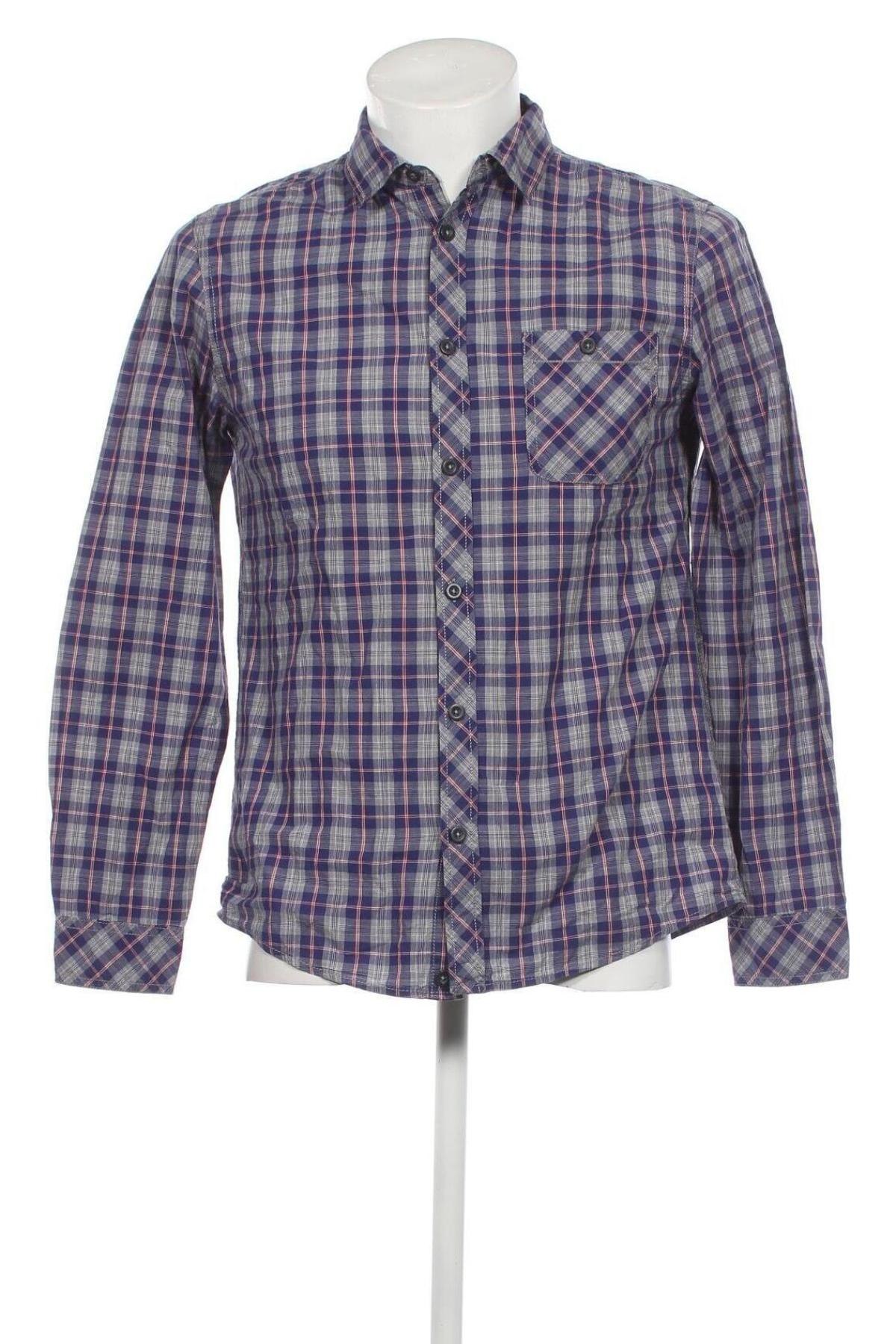Мъжка риза United Colors Of Benetton, Размер M, Цвят Многоцветен, Цена 5,28 лв.