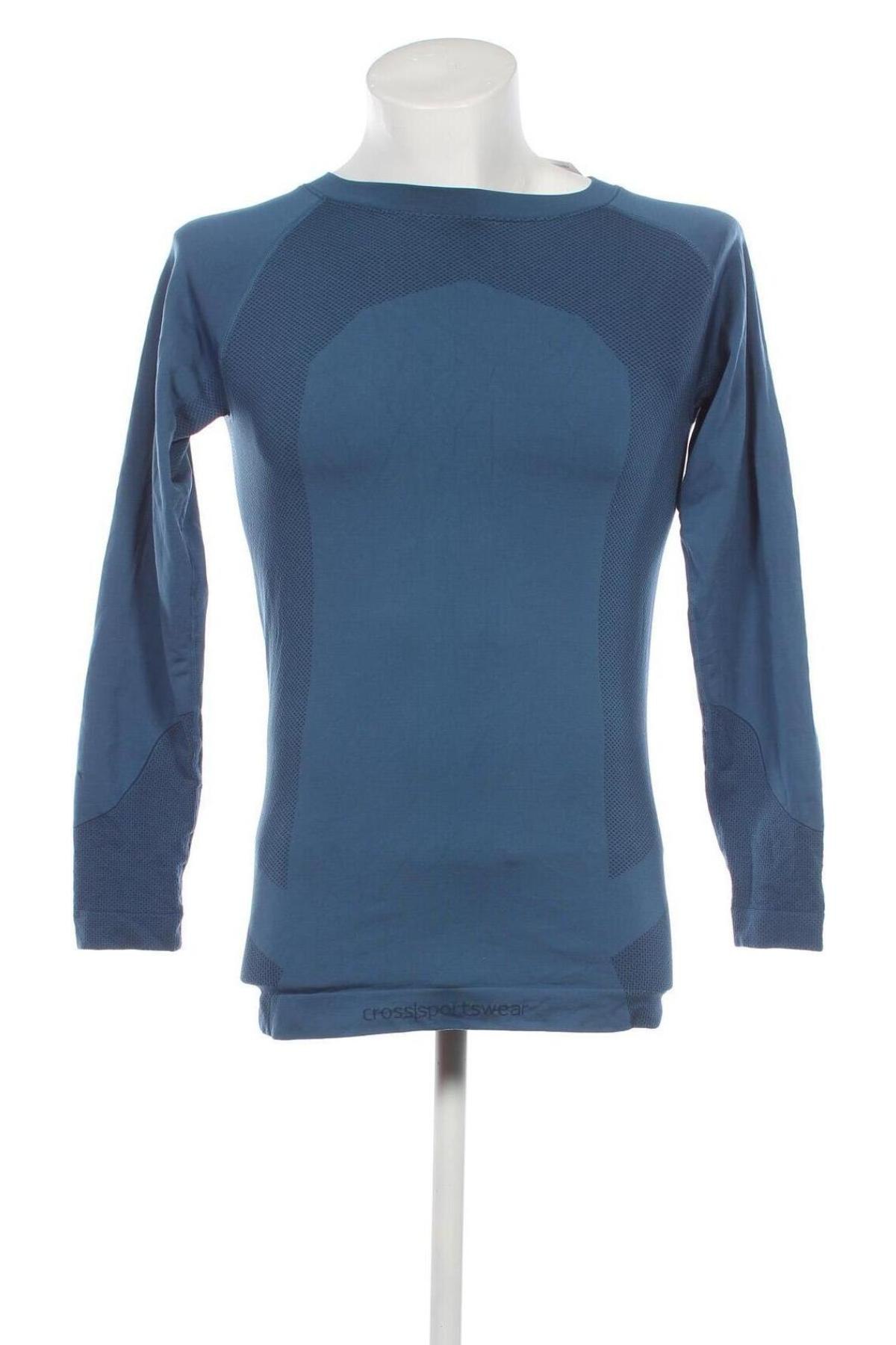 Bluză trening de bărbați Cross Sportswear, Mărime XL, Culoare Albastru, Preț 134,87 Lei