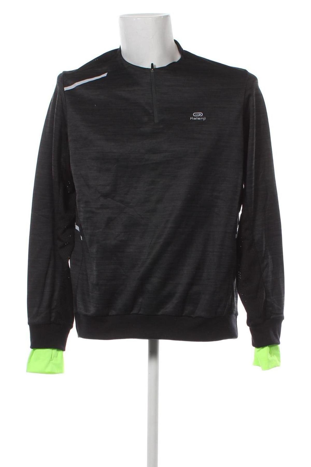 Мъжка спортна блуза Decathlon, Размер XL, Цвят Черен, Цена 26,00 лв.