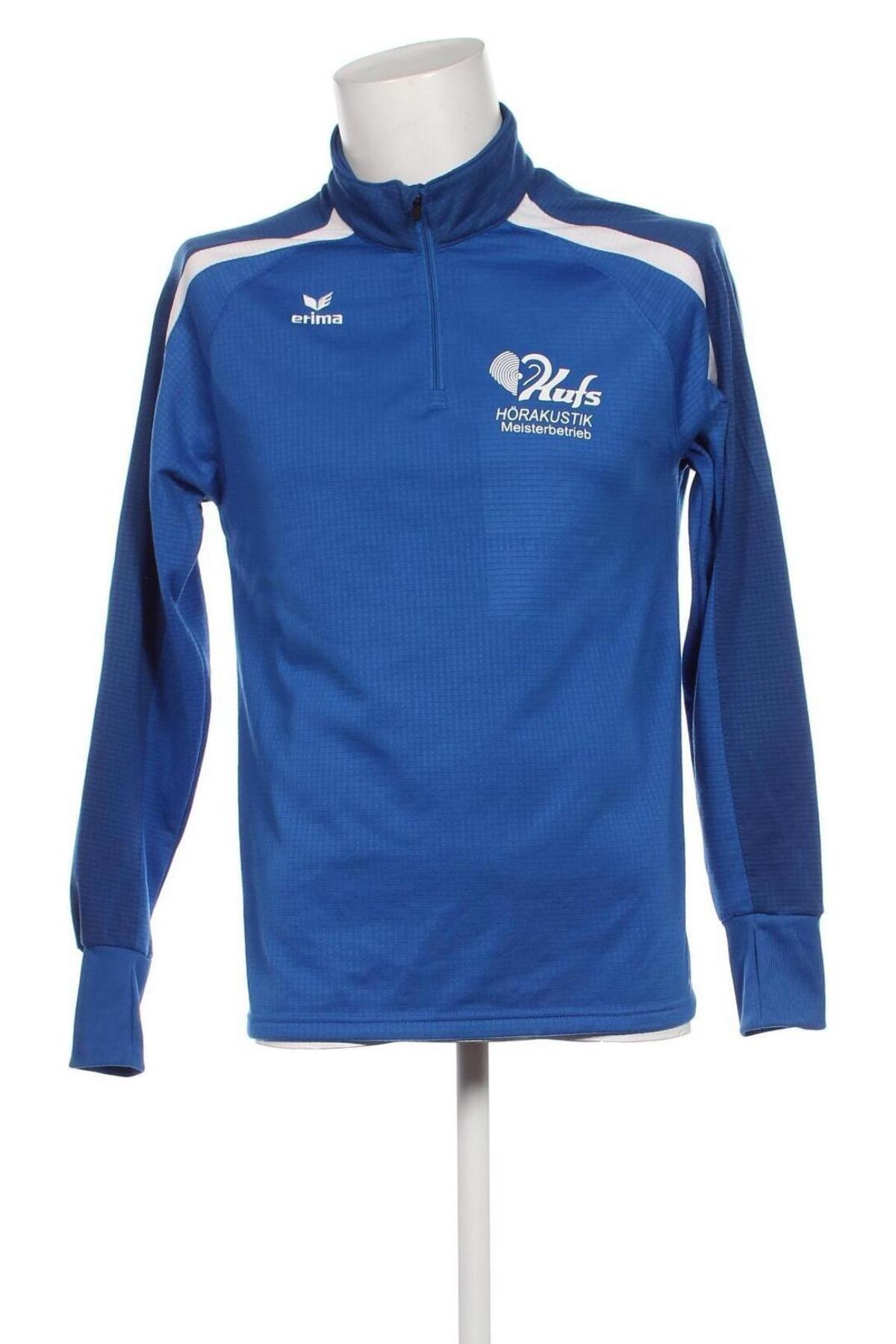 Herren Sport Shirt Erima, Größe M, Farbe Blau, Preis 7,06 €