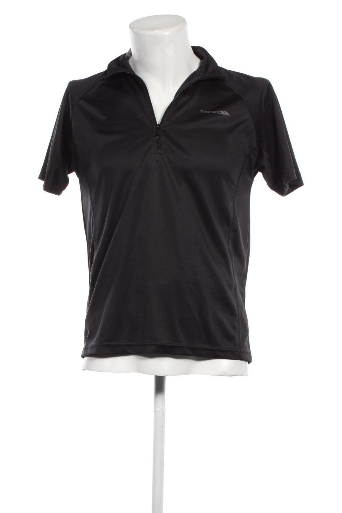 Herren Sport Shirt Trespass, Größe S, Farbe Schwarz, Preis 5,12 €