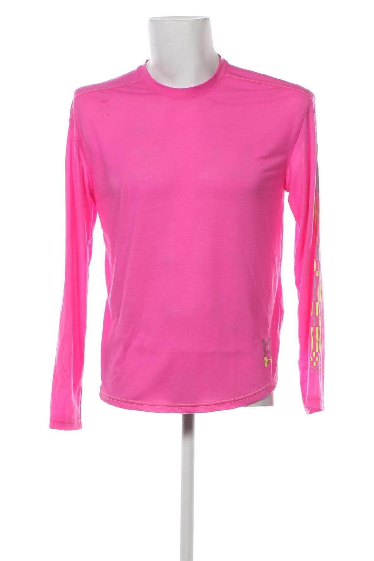 Herren Sport Shirt Under Armour, Größe L, Farbe Rosa, Preis 49,48 €