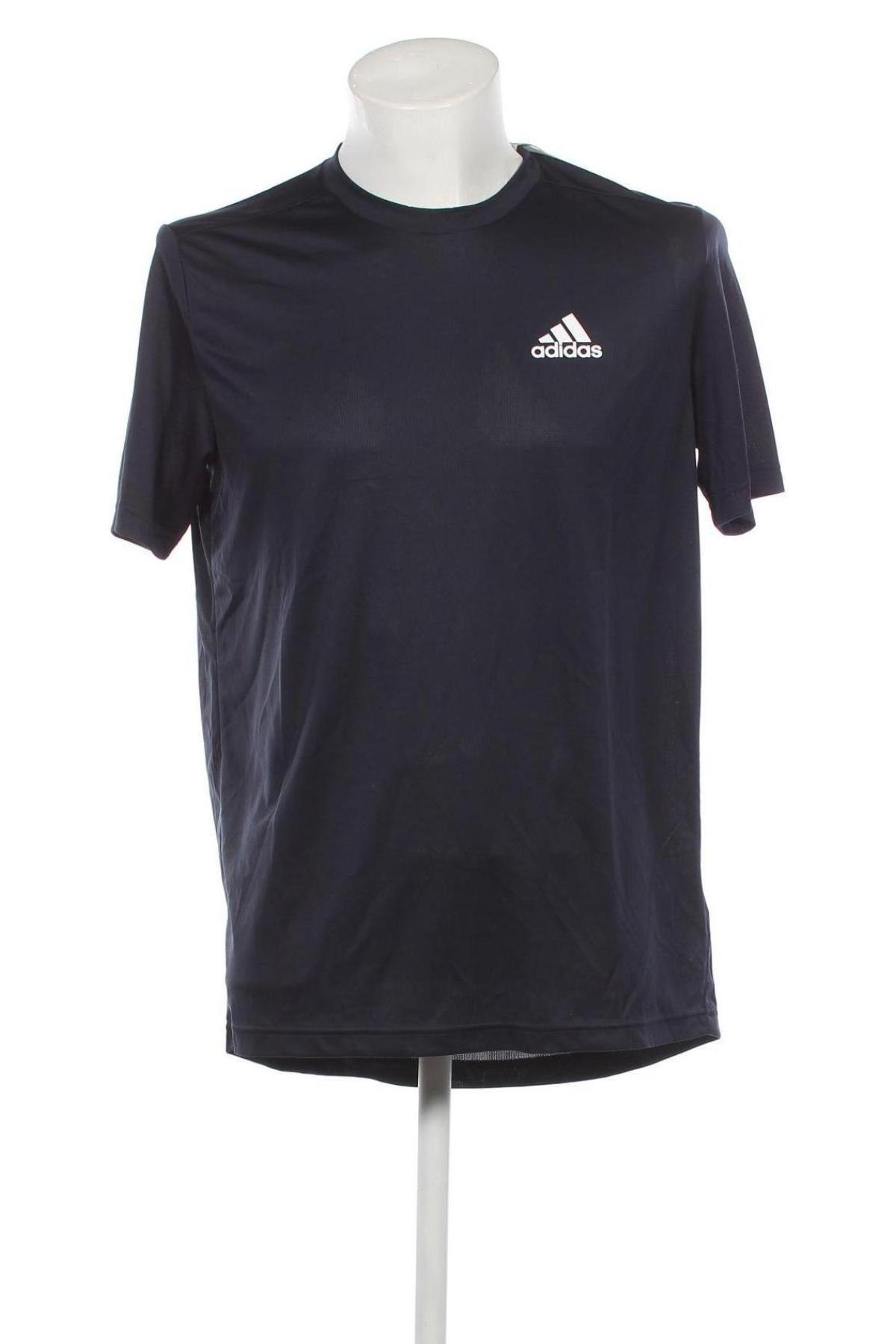 Tricou de bărbați Adidas, Mărime S, Culoare Albastru, Preț 190,79 Lei