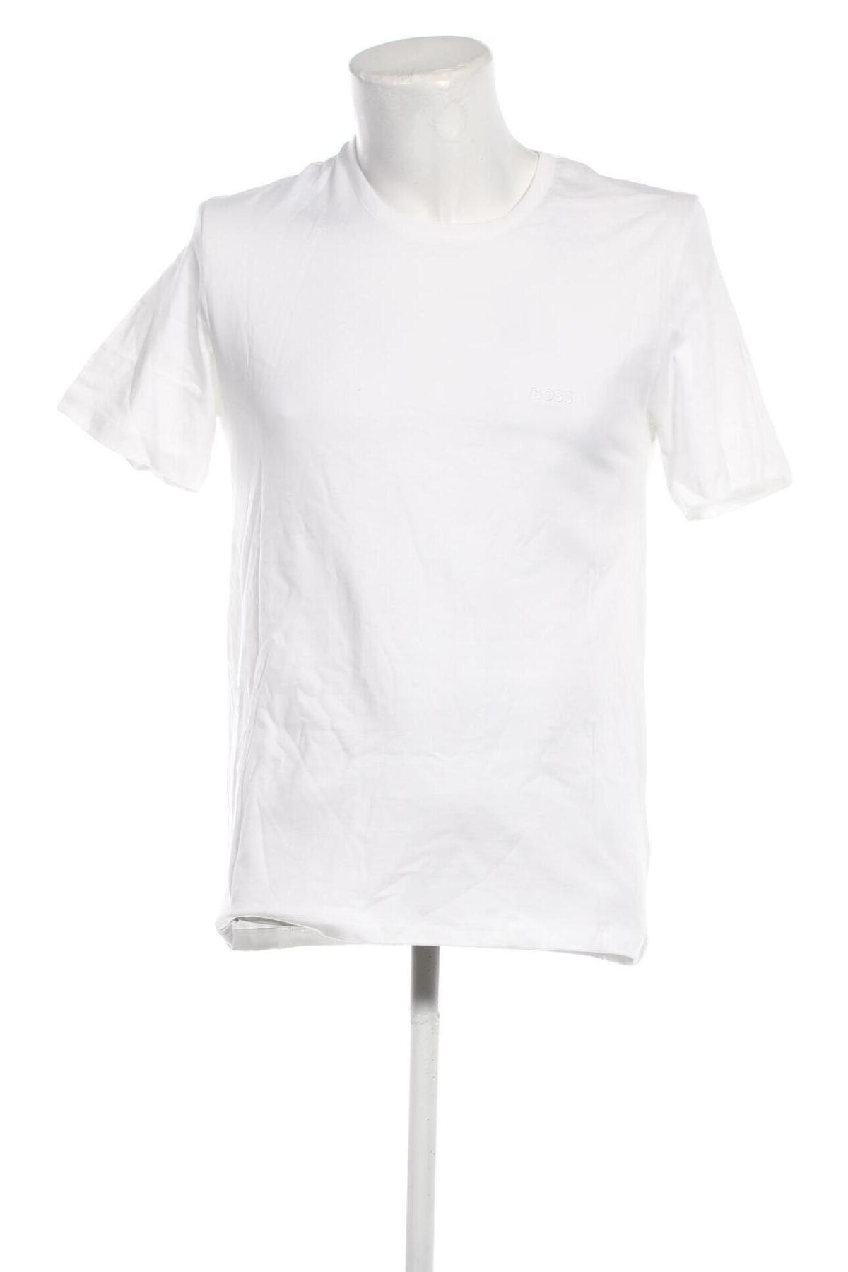 Tricou de bărbați BOSS, Mărime L, Culoare Alb, Preț 248,68 Lei