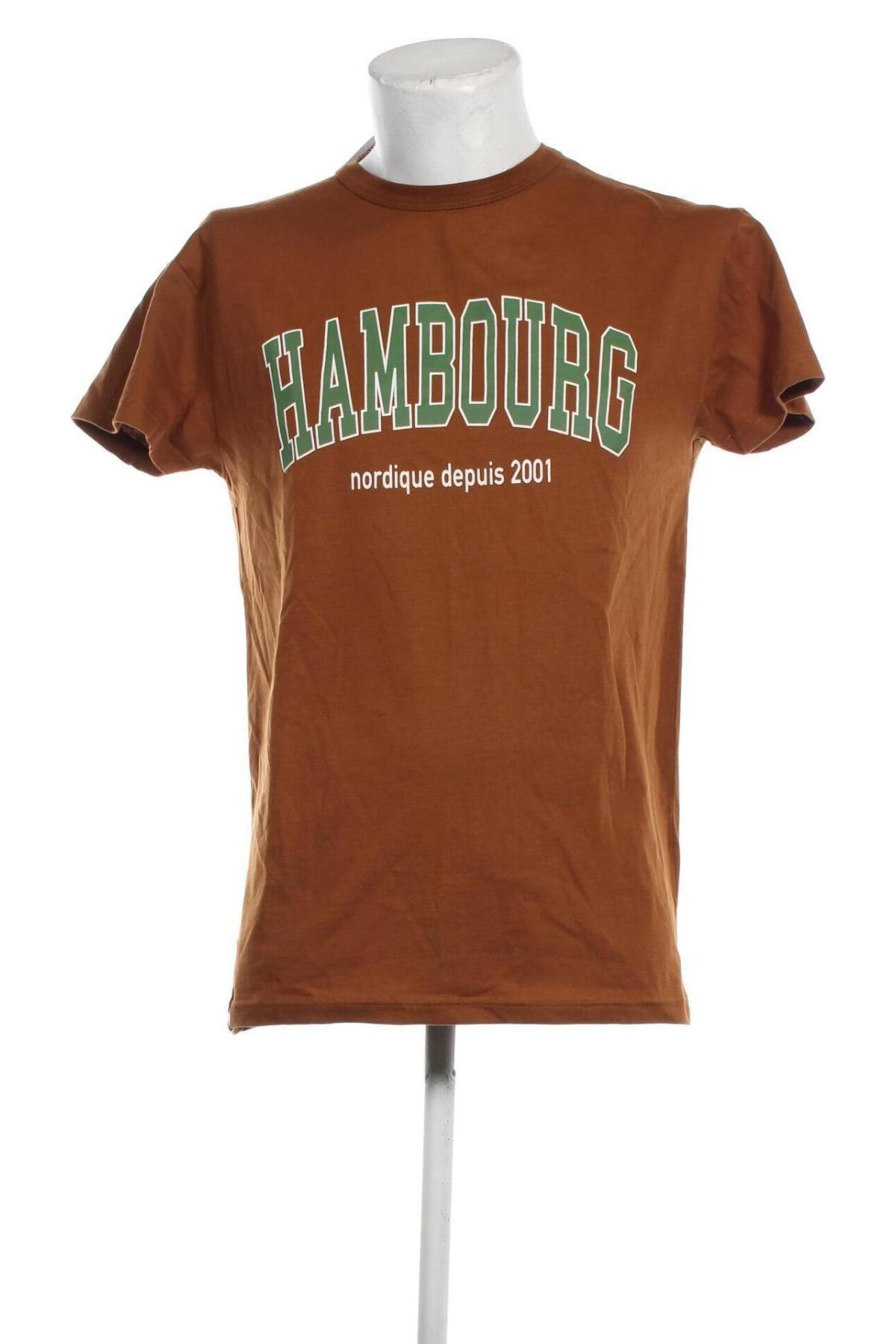 Ανδρικό t-shirt Derbe, Μέγεθος M, Χρώμα Καφέ, Τιμή 26,80 €