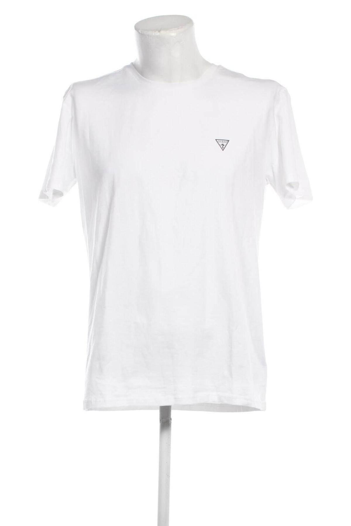 Ανδρικό t-shirt Guess, Μέγεθος XXL, Χρώμα Λευκό, Τιμή 26,29 €