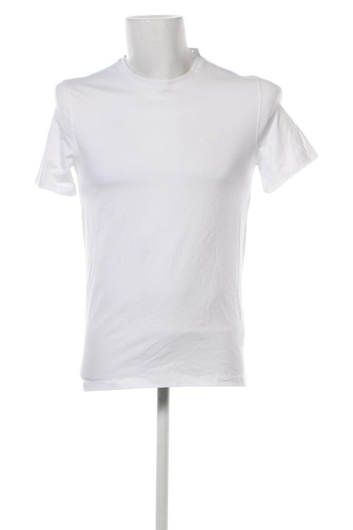 Męski T-shirt Guess, Rozmiar S, Kolor Biały, Cena 181,25 zł