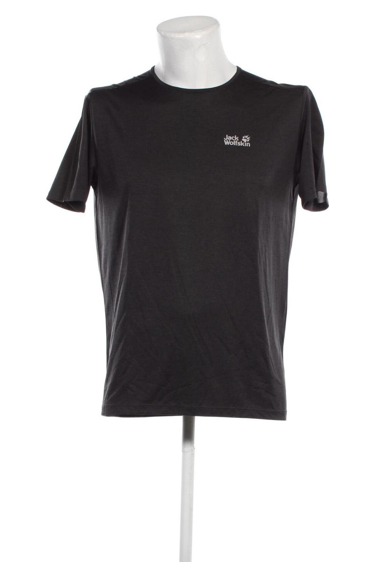 Herren T-Shirt Jack Wolfskin, Größe S, Farbe Schwarz, Preis 20,14 €