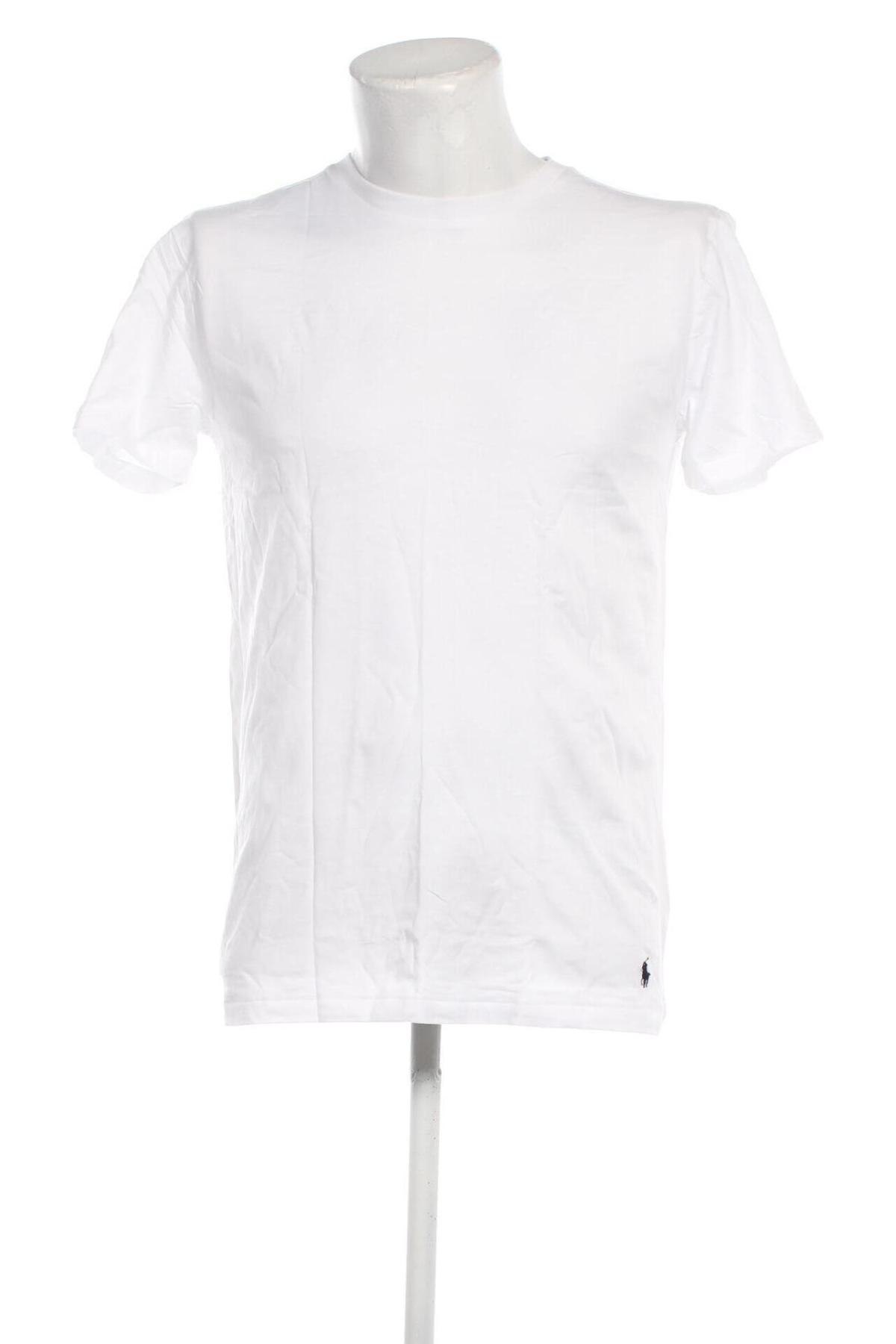 Męski T-shirt Polo By Ralph Lauren, Rozmiar L, Kolor Biały, Cena 362,50 zł