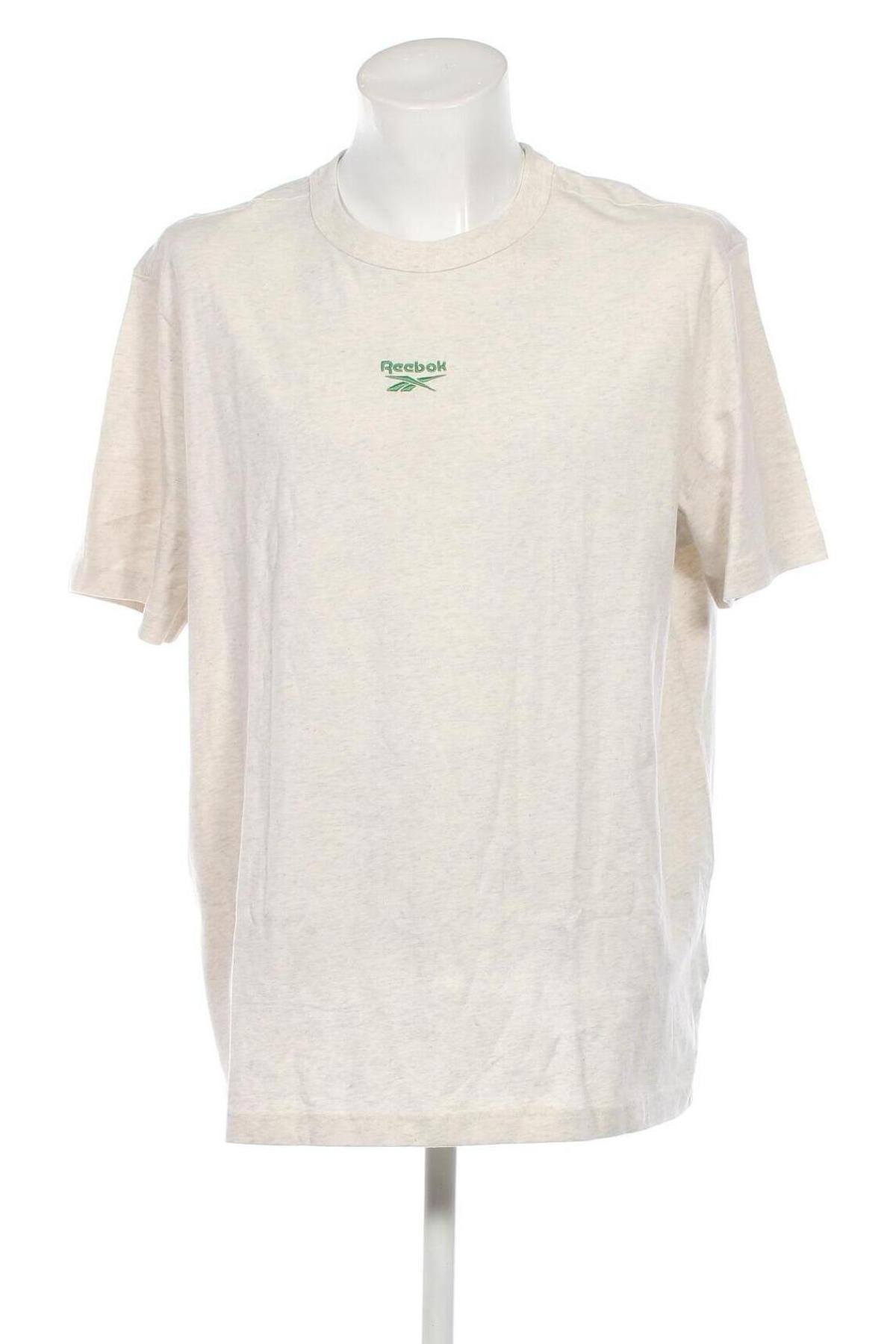 Ανδρικό t-shirt Reebok, Μέγεθος XL, Χρώμα  Μπέζ, Τιμή 26,80 €