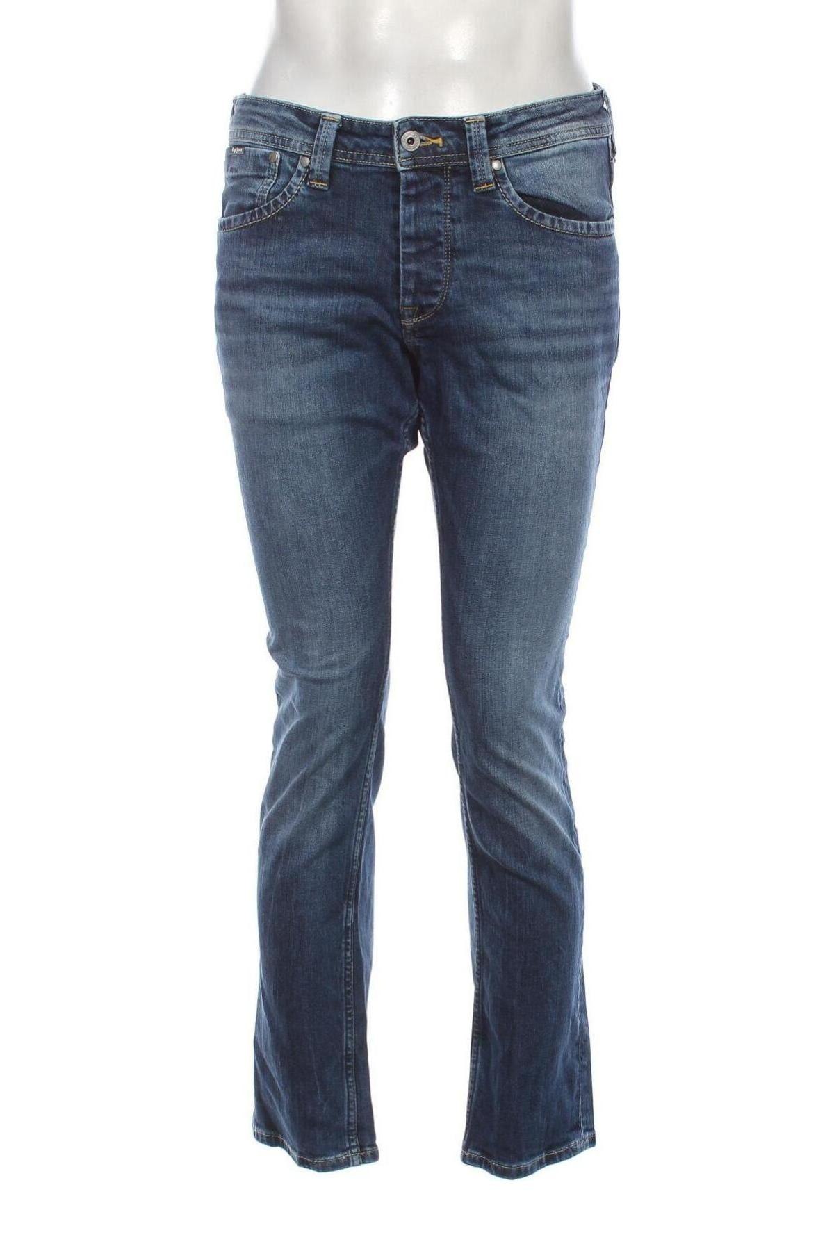 Мъжки дънки Pepe Jeans, Размер M, Цвят Син, Цена 20,52 лв.