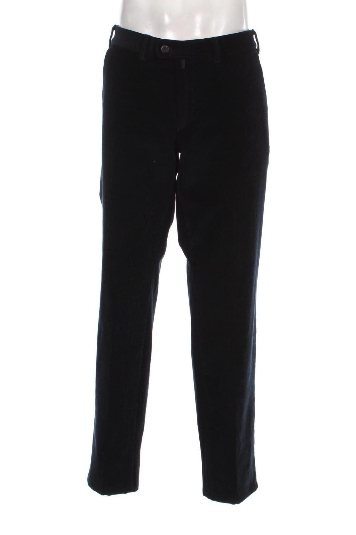 Pantaloni raiați de bărbați Eurex by Brax, Mărime XL, Culoare Albastru, Preț 434,21 Lei