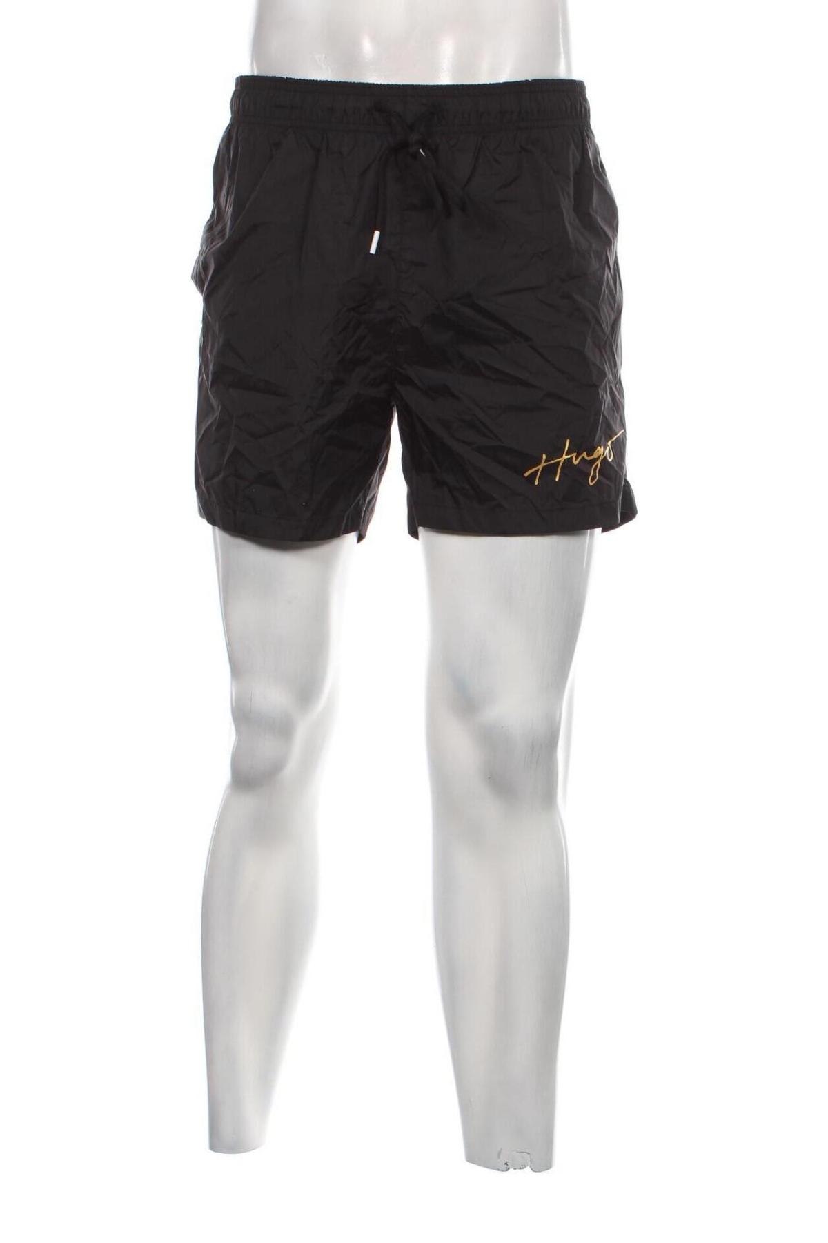 Мъжки къс панталон Hugo Boss, Размер XL, Цвят Черен, Цена 229,00 лв.