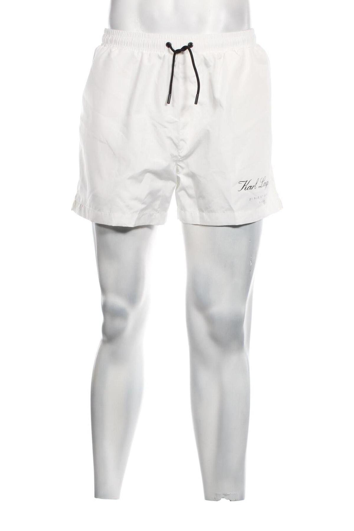 Ανδρικό κοντό παντελόνι Karl Lagerfeld, Μέγεθος XL, Χρώμα Λευκό, Τιμή 105,47 €
