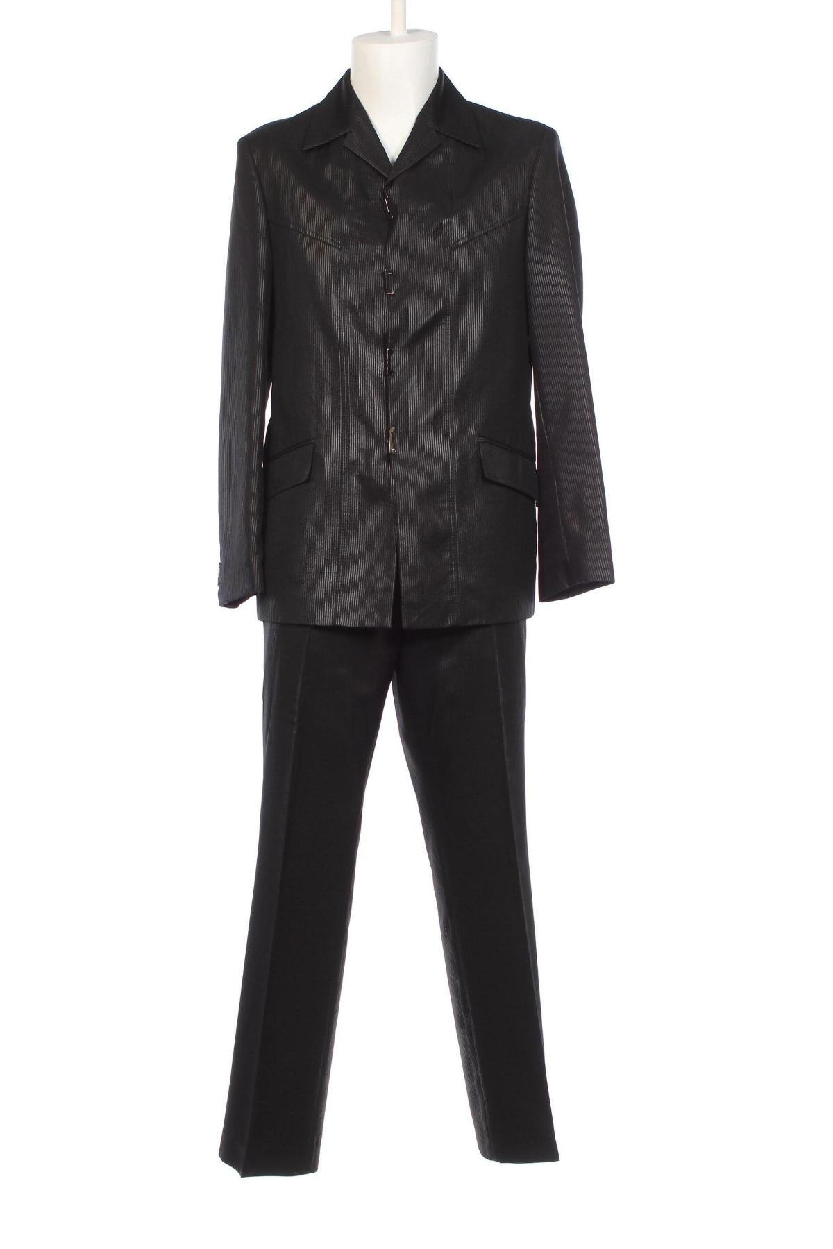 Ανδρικό κοστούμι, Μέγεθος L, Χρώμα Μαύρο, Τιμή 34,34 €