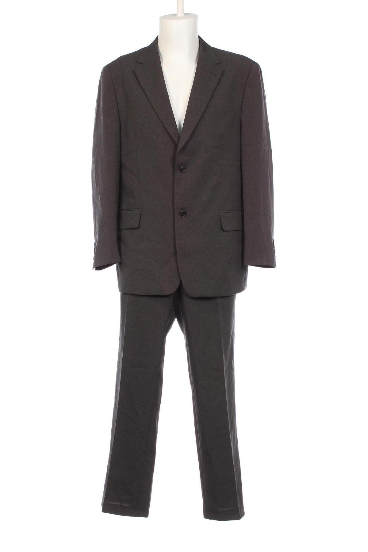Ανδρικό κοστούμι Canda, Μέγεθος L, Χρώμα Γκρί, Τιμή 21,52 €