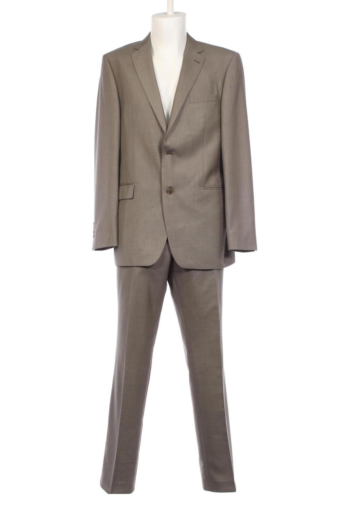Ανδρικό κοστούμι Commander, Μέγεθος L, Χρώμα  Μπέζ, Τιμή 53,81 €