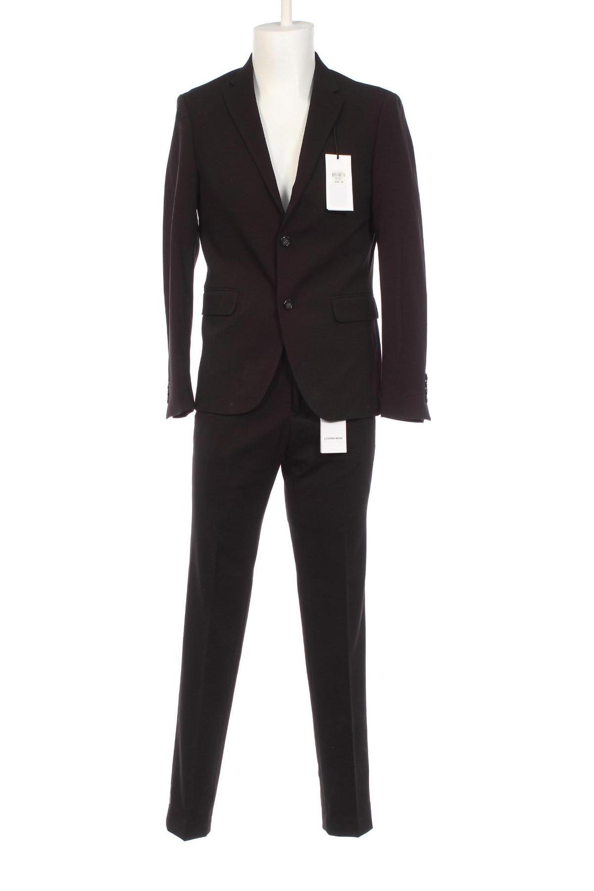 Ανδρικό κοστούμι Lindbergh, Μέγεθος M, Χρώμα Μαύρο, Τιμή 127,06 €