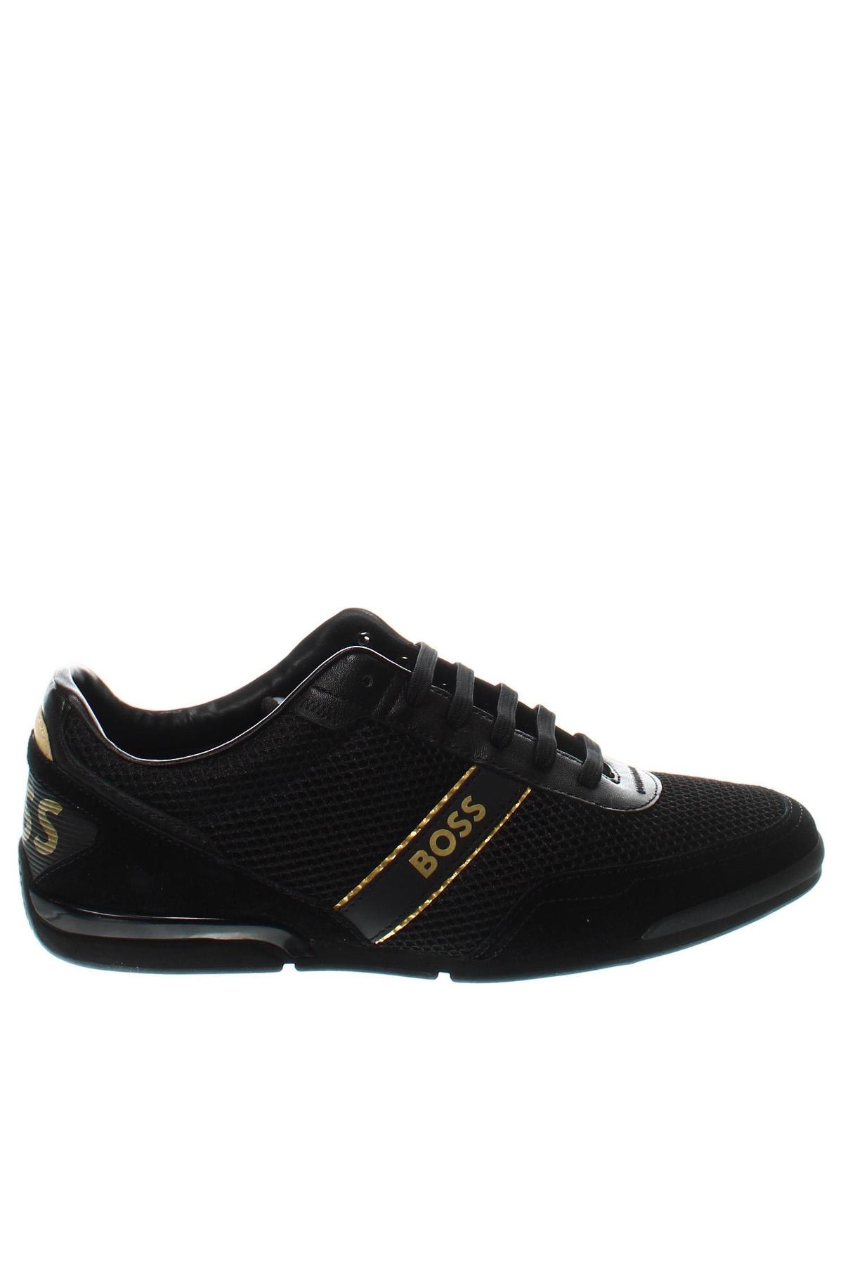 Ανδρικά παπούτσια Hugo Boss, Μέγεθος 40, Χρώμα Μαύρο, Τιμή 114,59 €