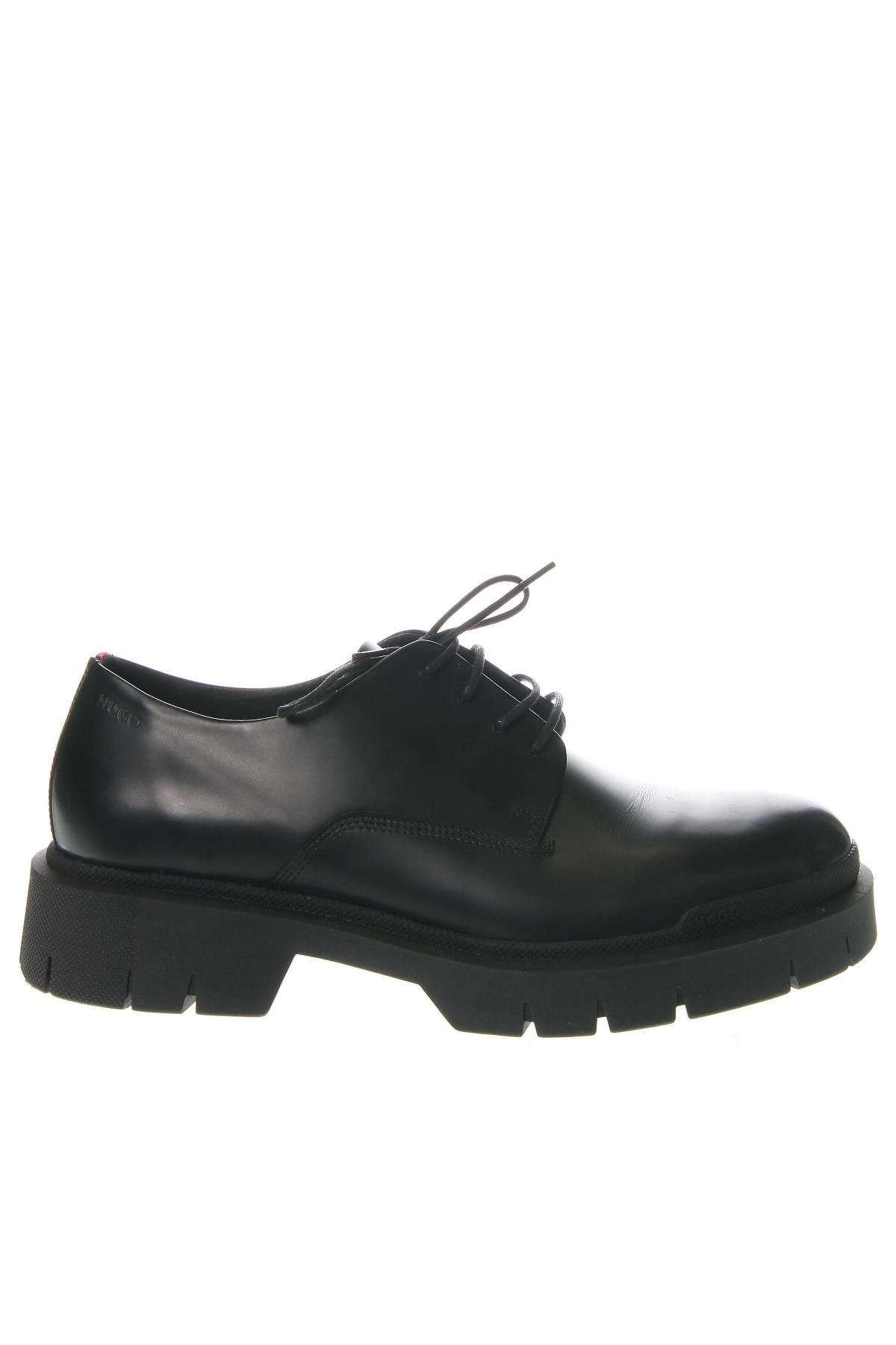 Мъжки обувки Hugo Boss, Размер 44, Цвят Черен, Цена 317,00 лв.