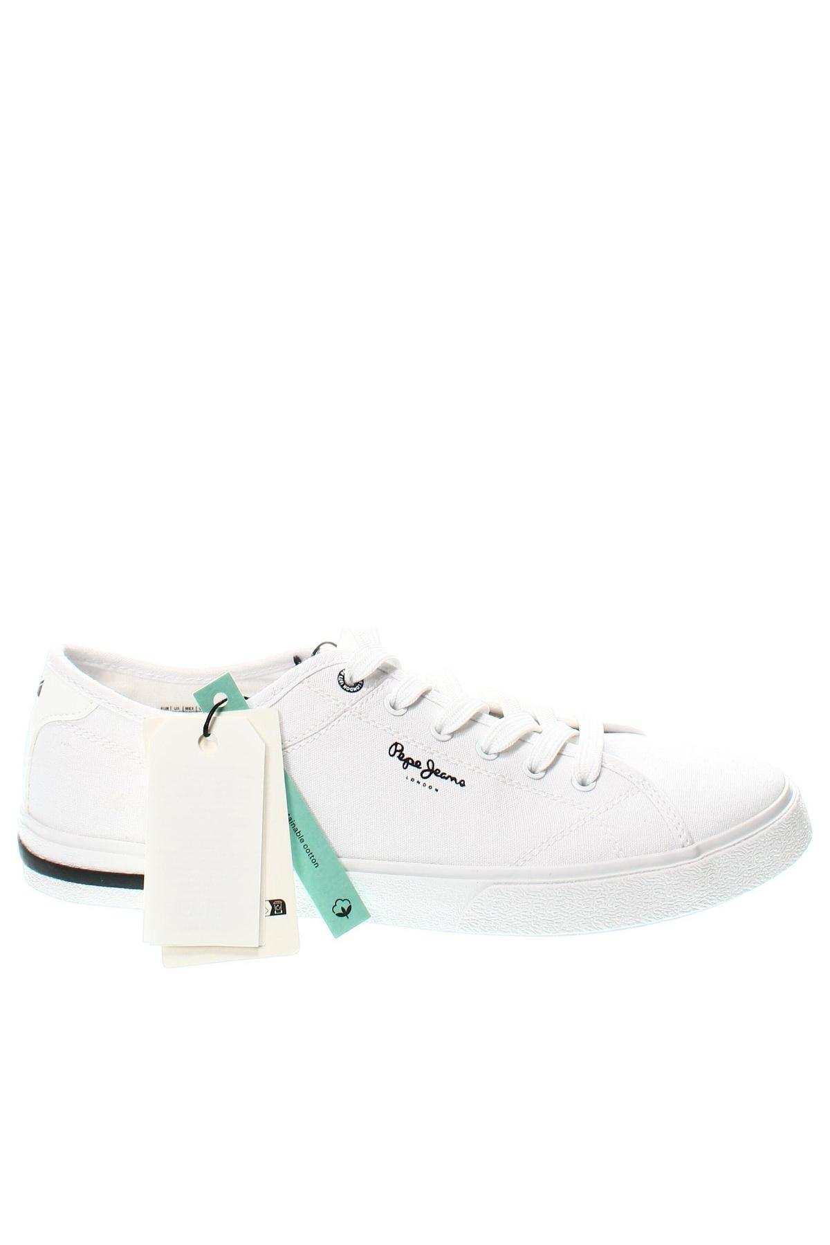 Ανδρικά παπούτσια Pepe Jeans, Μέγεθος 43, Χρώμα Λευκό, Τιμή 82,99 €