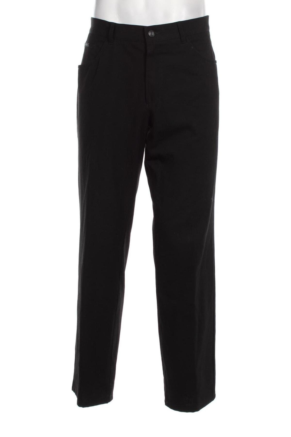 Мъжки панталон Alberto, Размер L, Цвят Черен, Цена 9,68 лв.