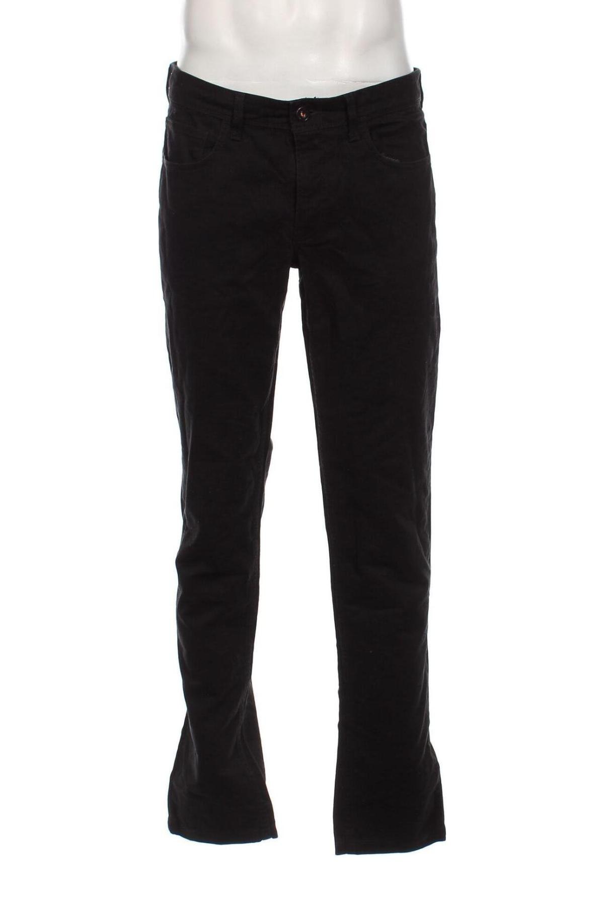 Pantaloni de bărbați Angelo Litrico, Mărime L, Culoare Negru, Preț 25,76 Lei