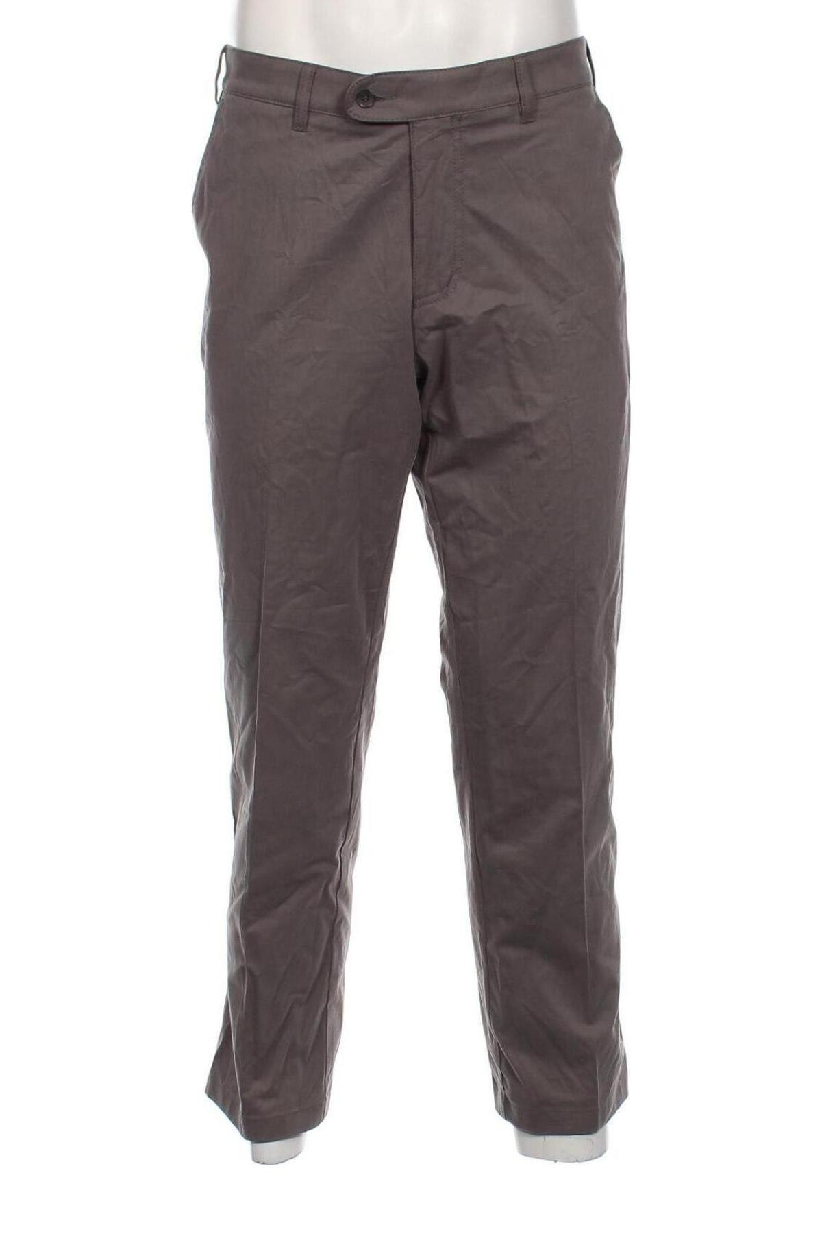Pantaloni de bărbați Canda, Mărime L, Culoare Gri, Preț 95,39 Lei