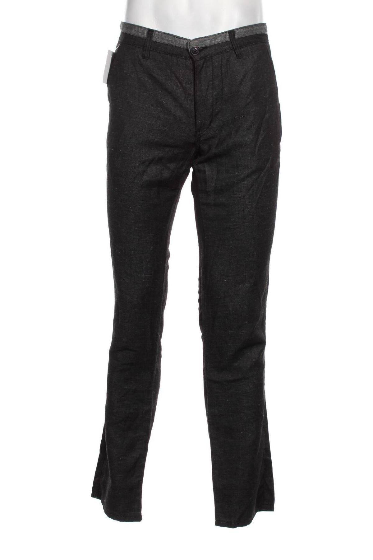 Мъжки панталон Carnet De Vol, Размер M, Цвят Черен, Цена 16,56 лв.
