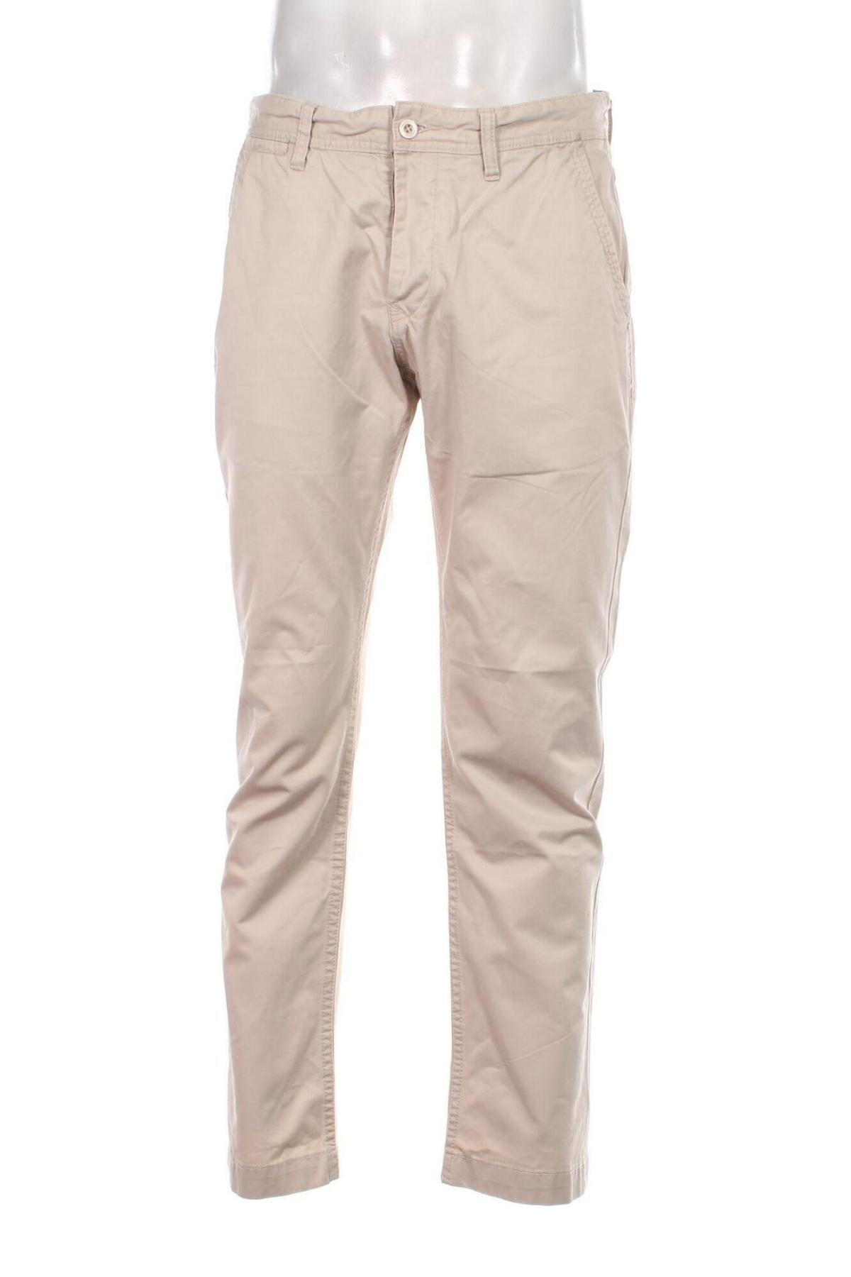 Pantaloni de bărbați East West, Mărime M, Culoare Bej, Preț 95,39 Lei