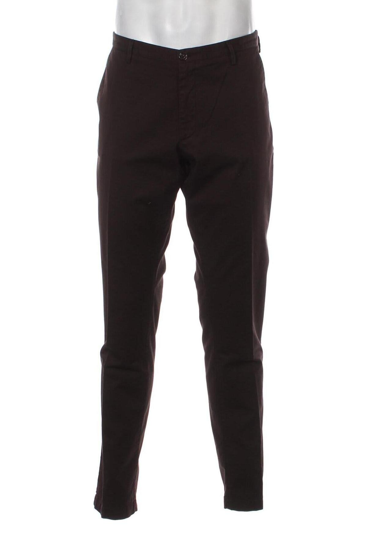 Pantaloni de bărbați Hugo Boss, Mărime XL, Culoare Maro, Preț 769,74 Lei