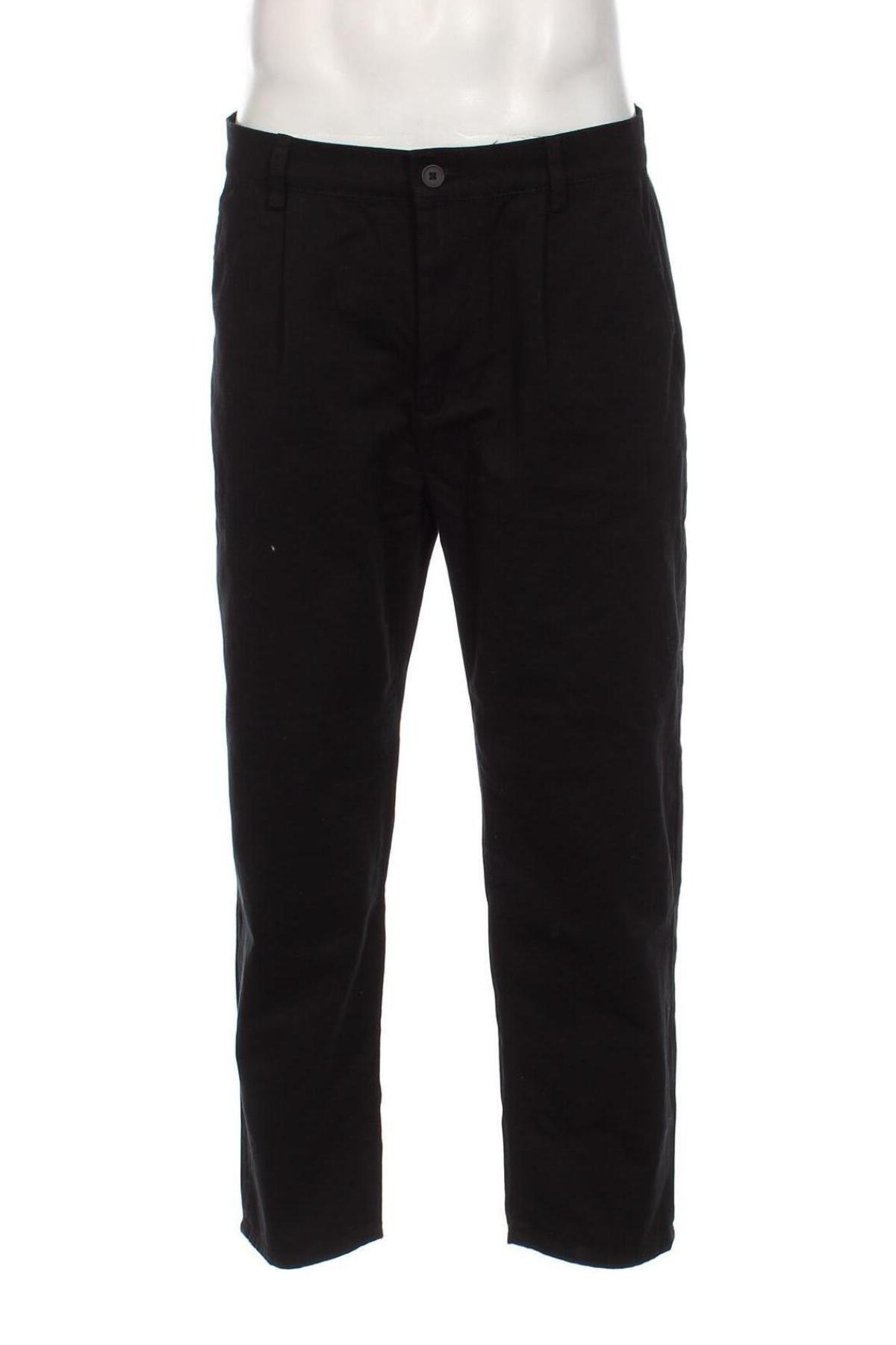 Pantaloni de bărbați NU-IN, Mărime L, Culoare Negru, Preț 37,20 Lei