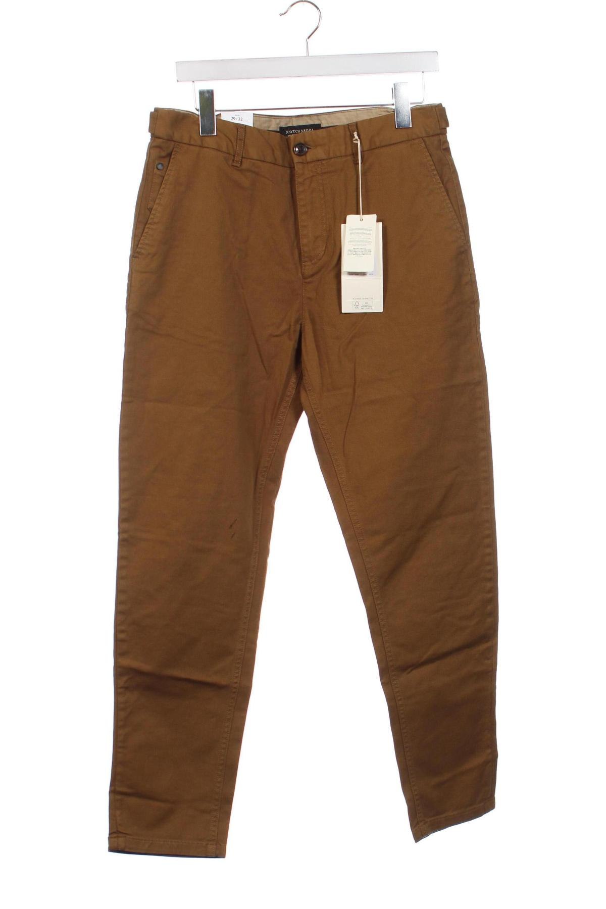 Pantaloni de bărbați Scotch & Soda, Mărime S, Culoare Maro, Preț 75,39 Lei