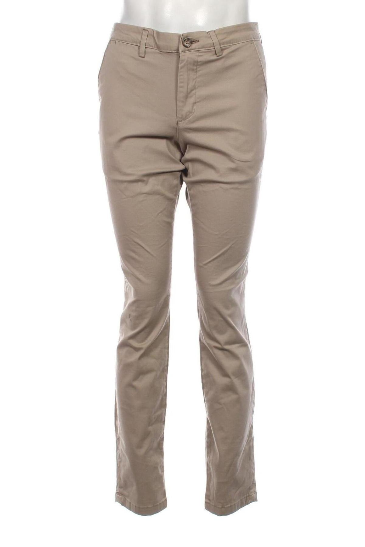 Мъжки панталон Selected Homme, Размер L, Цвят Бежов, Цена 14,25 лв.