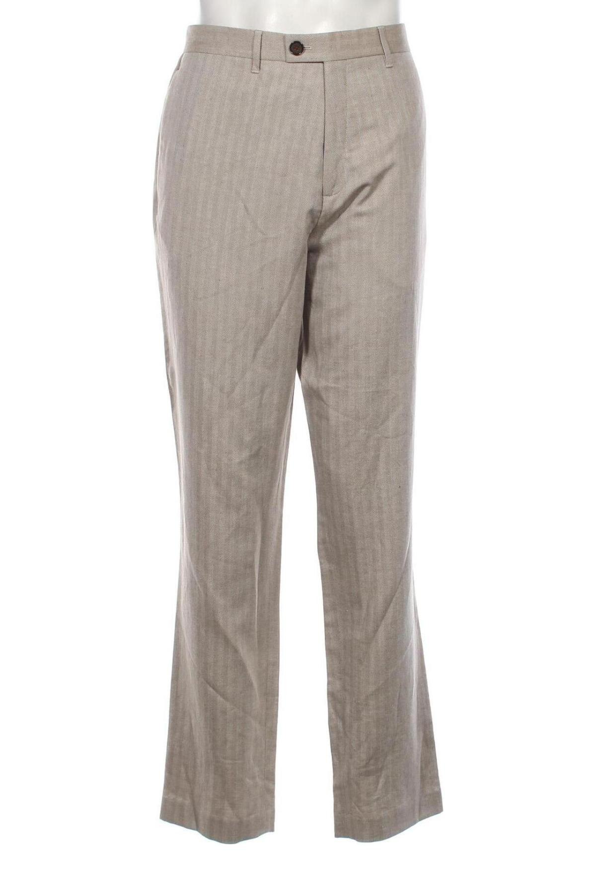 Ανδρικό παντελόνι Ted Baker, Μέγεθος XL, Χρώμα  Μπέζ, Τιμή 9,23 €