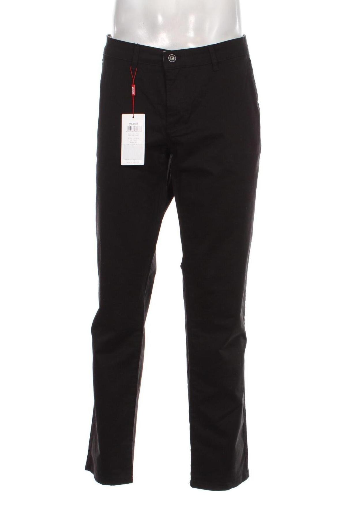 Pantaloni de bărbați Yazubi, Mărime XL, Culoare Negru, Preț 114,47 Lei