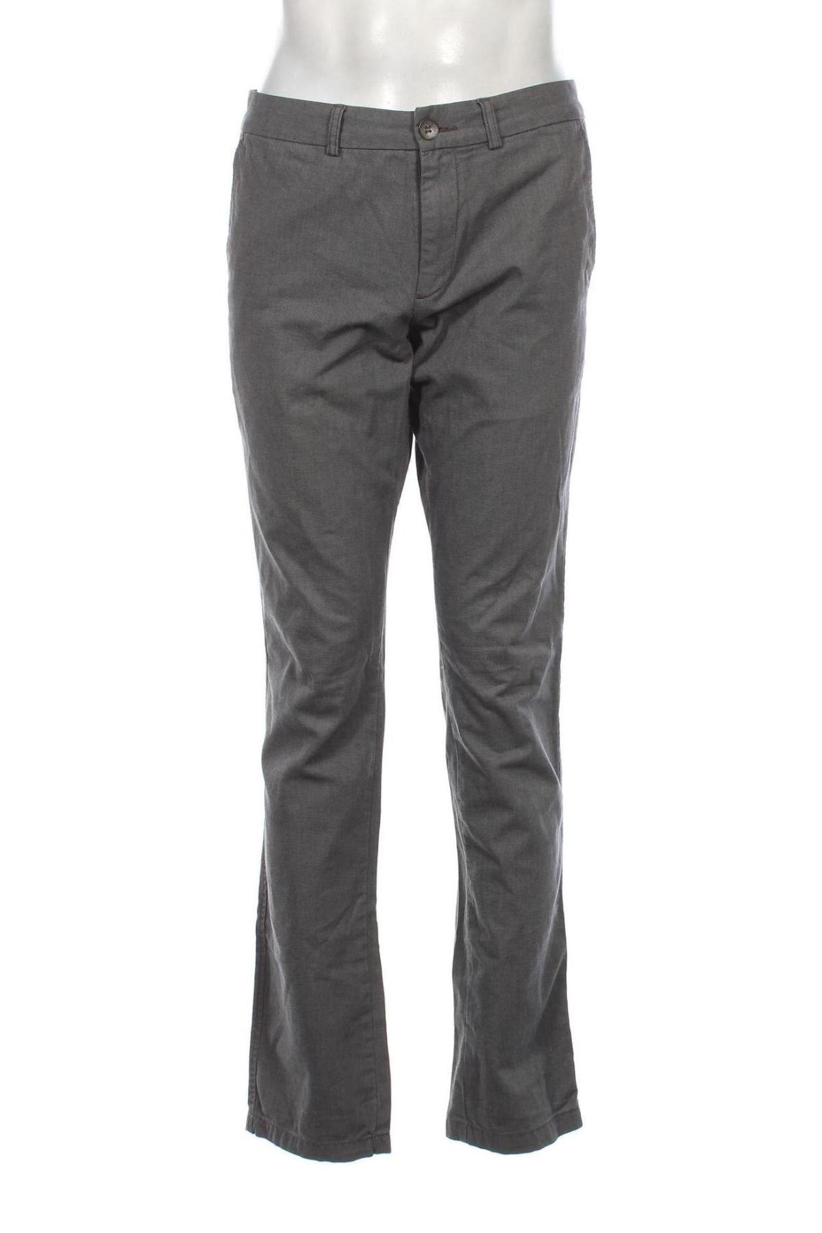 Мъжки панталон Zara Man, Размер M, Цвят Сив, Цена 8,40 лв.