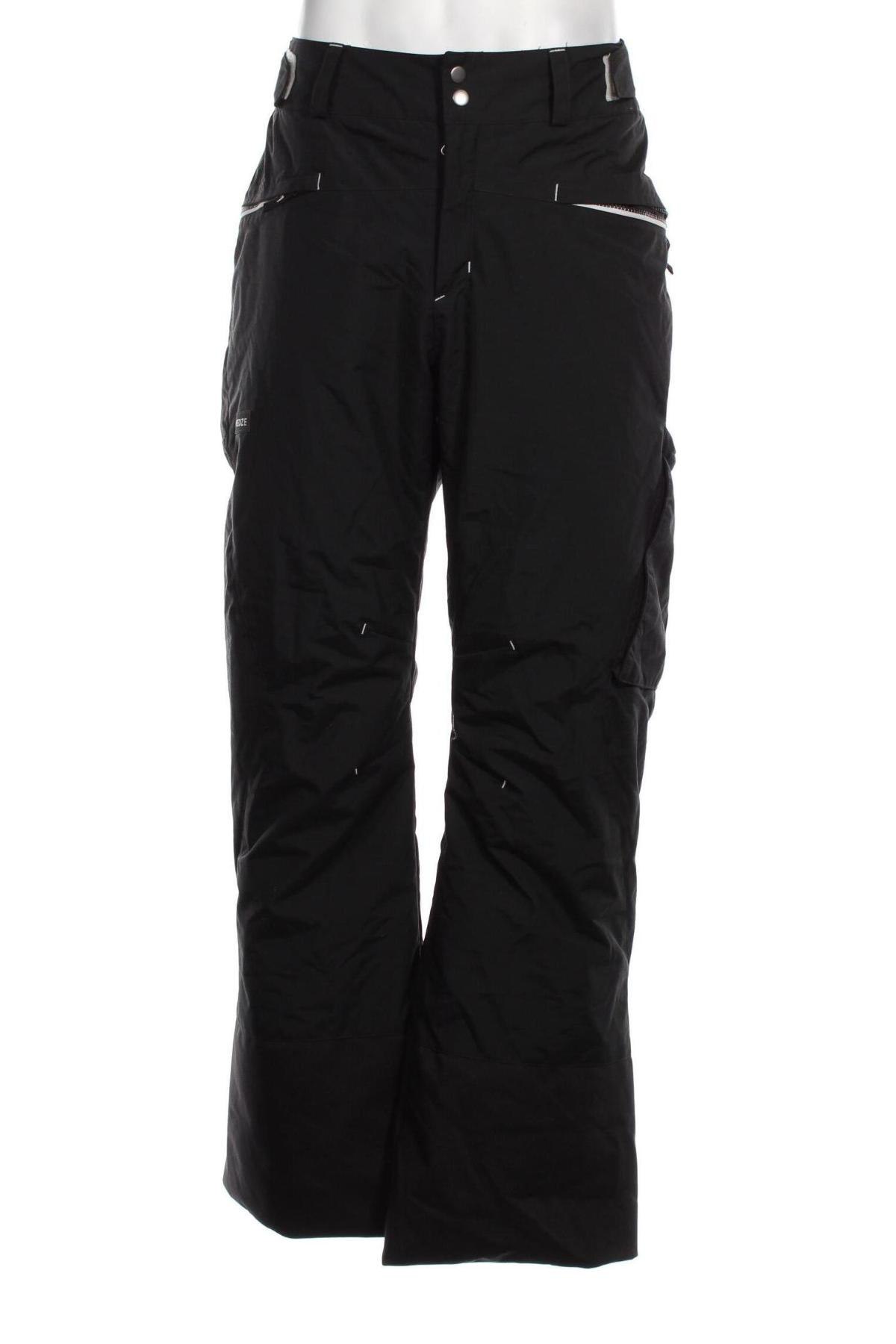 Pantaloni bărbătești pentru sporturi de iarnă Decathlon, Mărime L, Culoare Negru, Preț 65,13 Lei