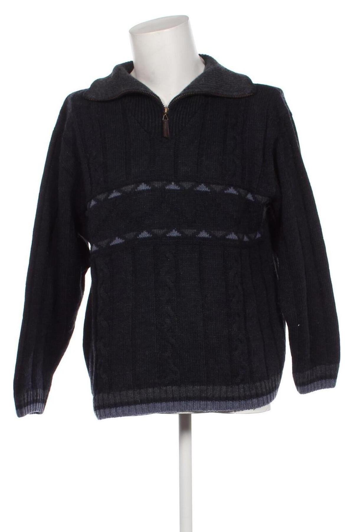 Мъжки пуловер, Размер XL, Цвят Син, Цена 16,53 лв.