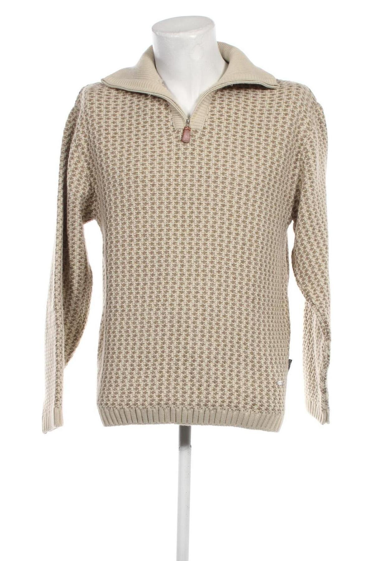 Мъжки пуловер, Размер XL, Цвят Бежов, Цена 29,00 лв.
