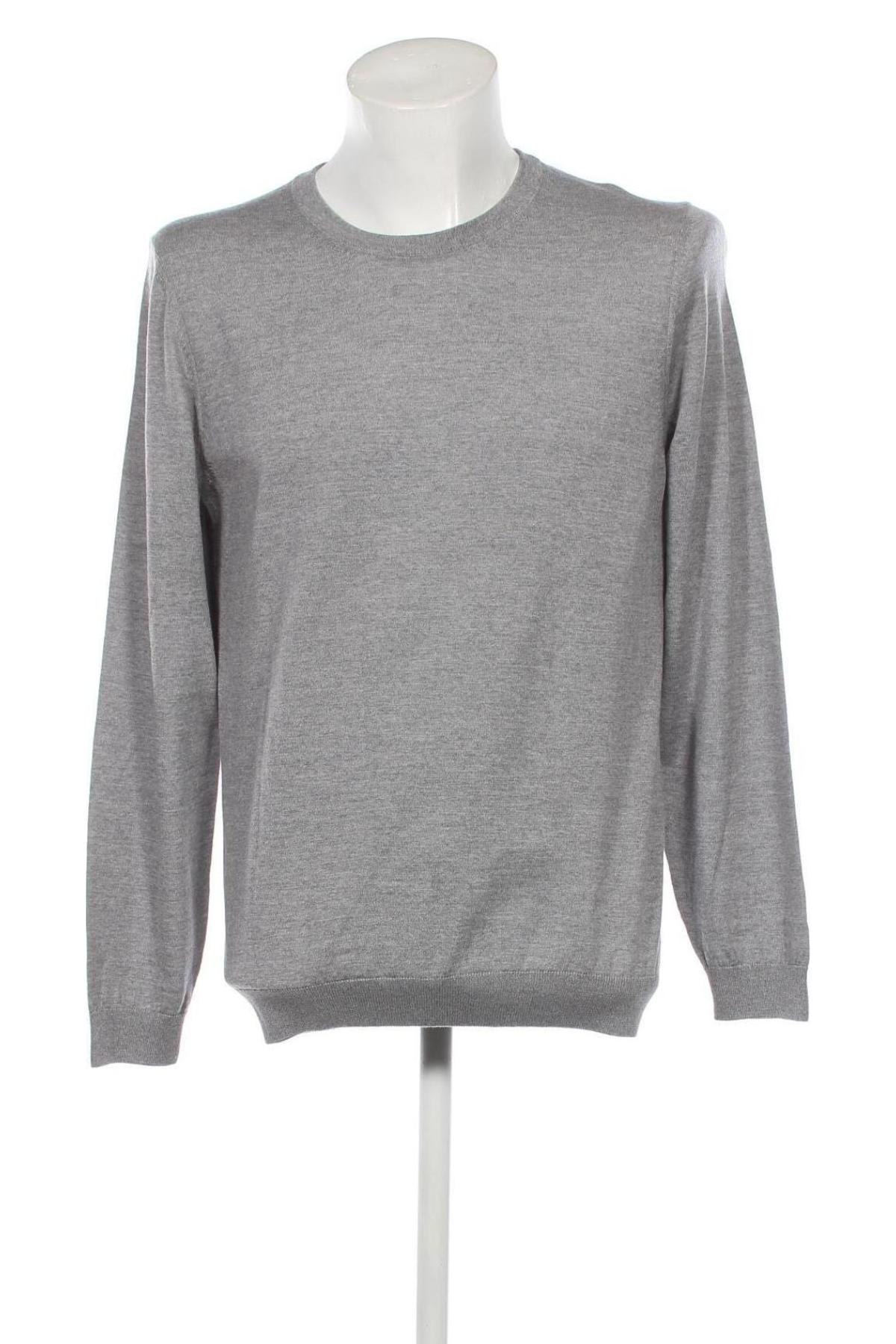 Ανδρικό πουλόβερ BOSS, Μέγεθος XL, Χρώμα Γκρί, Τιμή 120,62 €