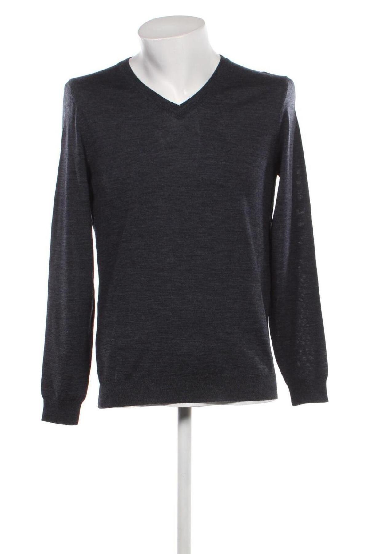 Ανδρικό πουλόβερ BOSS, Μέγεθος L, Χρώμα Μπλέ, Τιμή 68,75 €