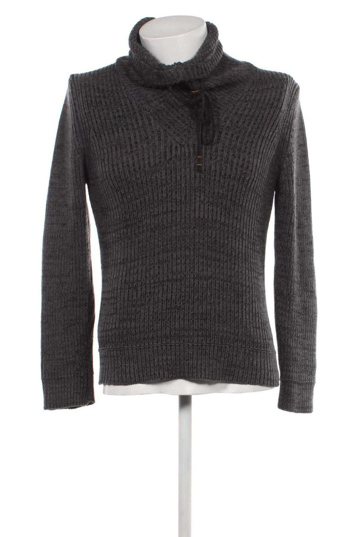 Мъжки пуловер Denim&Co., Размер M, Цвят Сив, Цена 29,00 лв.