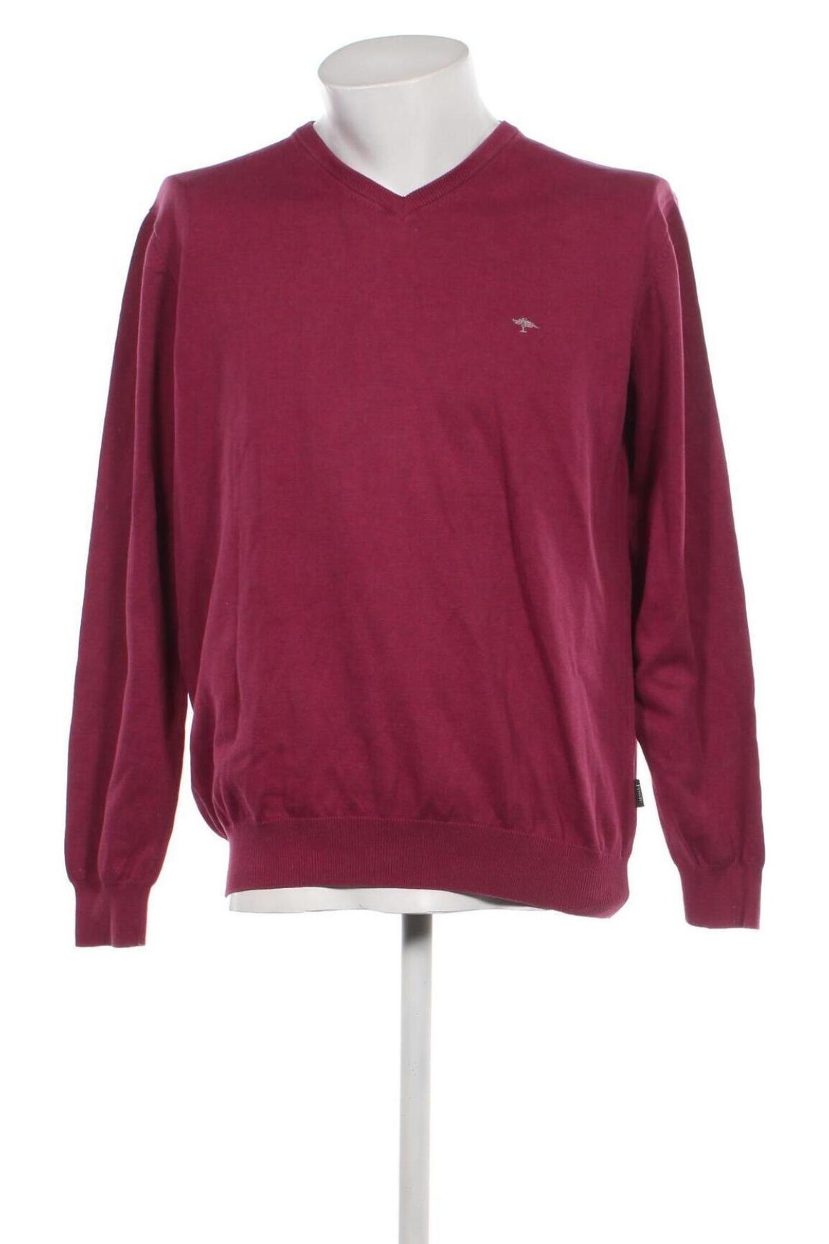 Мъжки пуловер Fynch-Hatton, Размер L, Цвят Розов, Цена 26,40 лв.