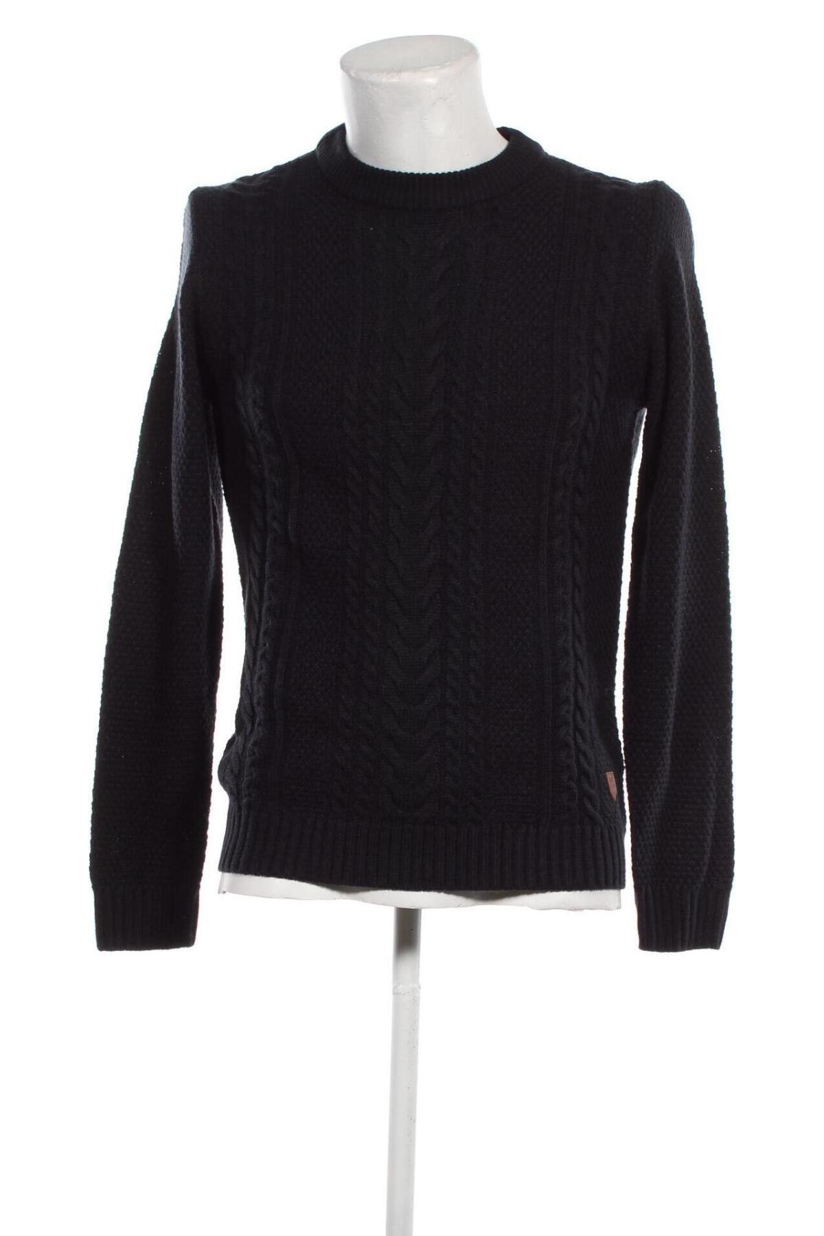 Мъжки пуловер Jack & Jones, Размер M, Цвят Черен, Цена 36,04 лв.
