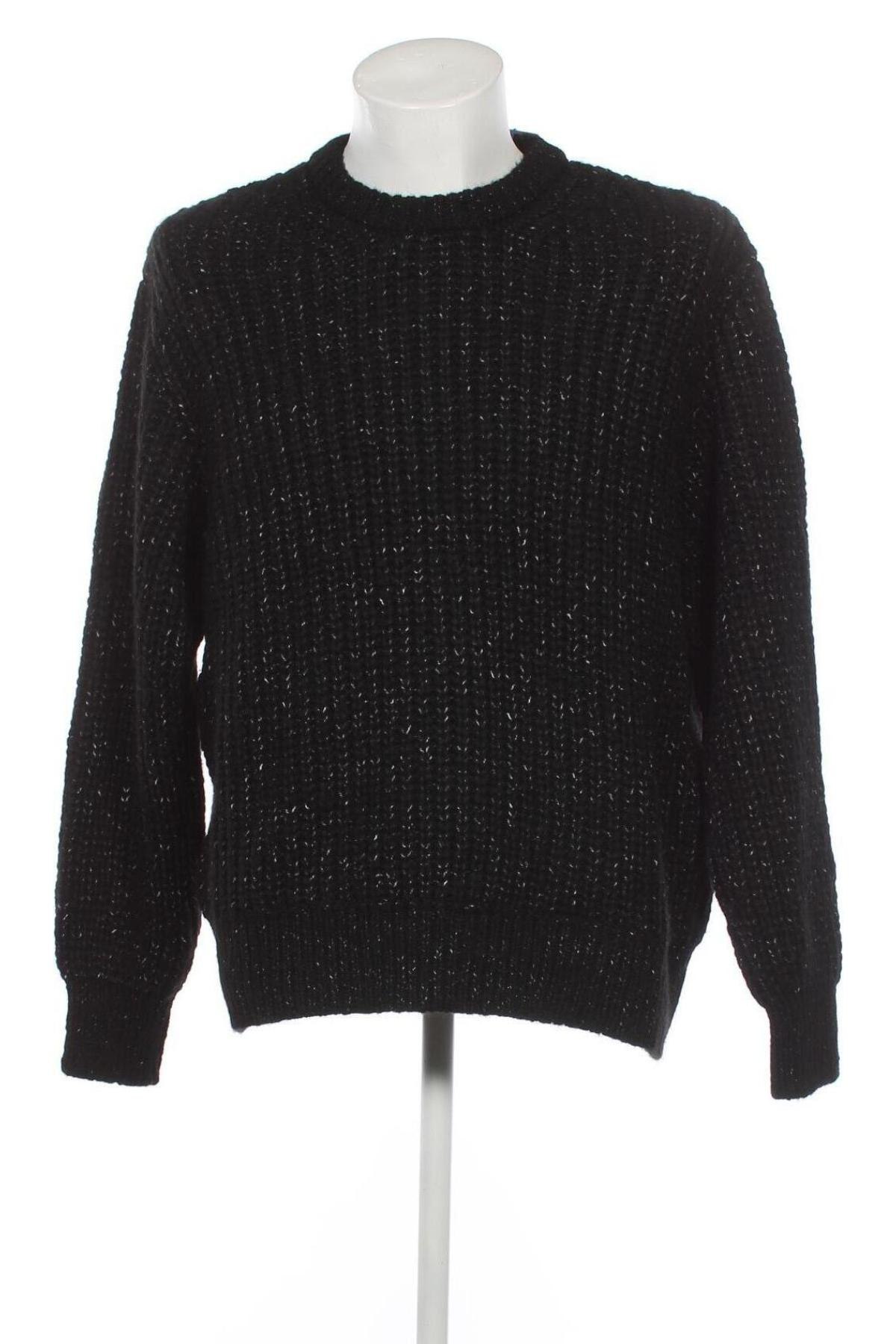 Ανδρικό πουλόβερ Jack & Jones, Μέγεθος L, Χρώμα Μαύρο, Τιμή 8,76 €