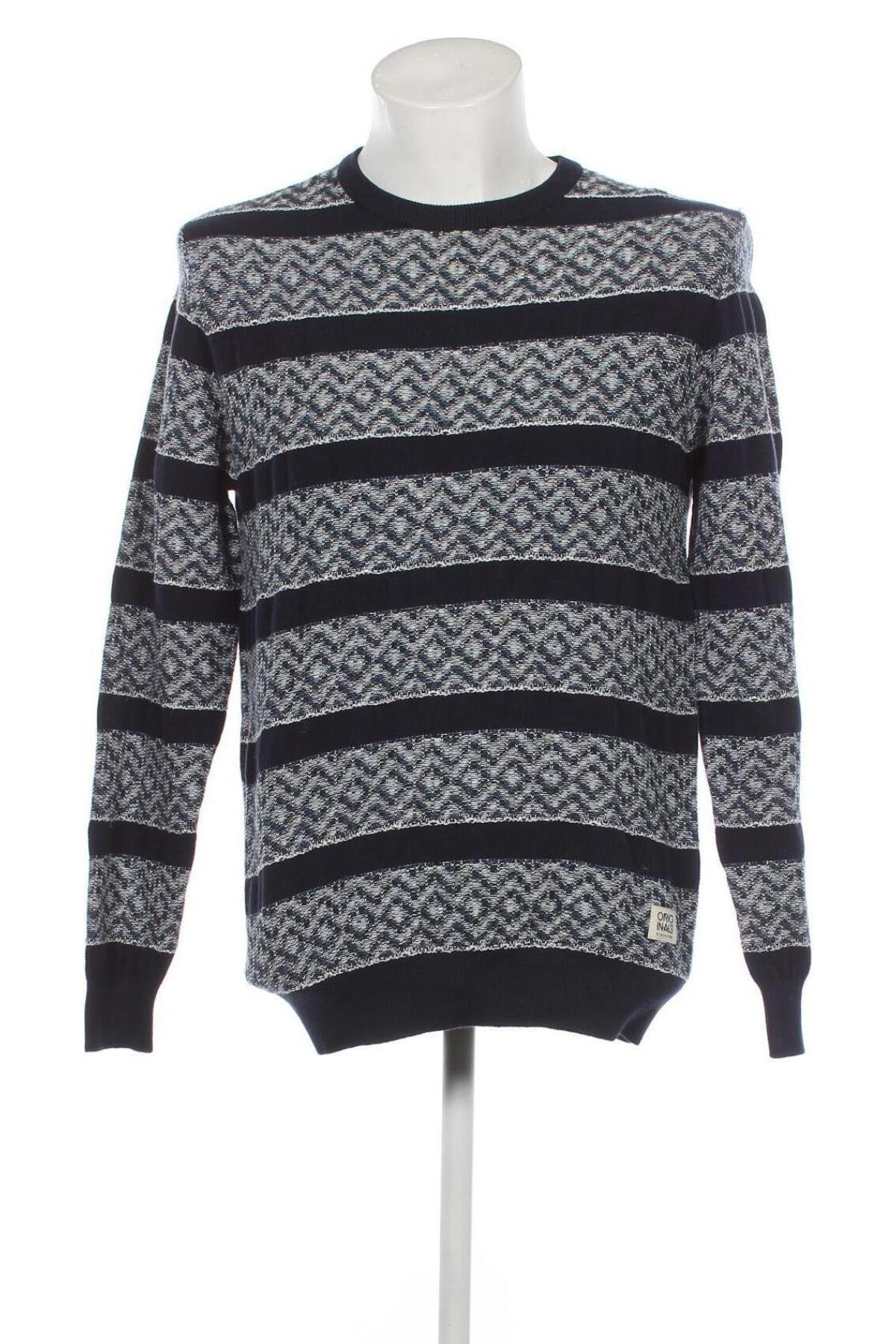Мъжки пуловер Originals By Jack & Jones, Размер L, Цвят Многоцветен, Цена 27,88 лв.
